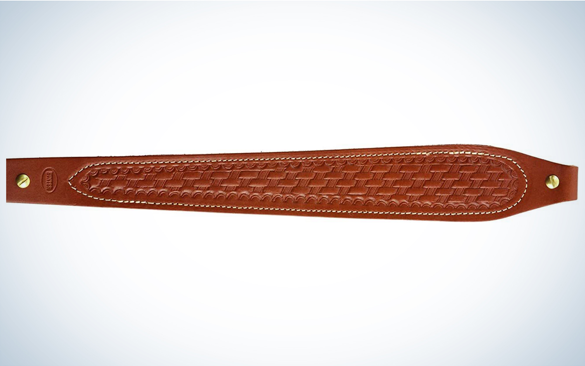 The Hunter Company Cobra-Style Sling is made of leather.