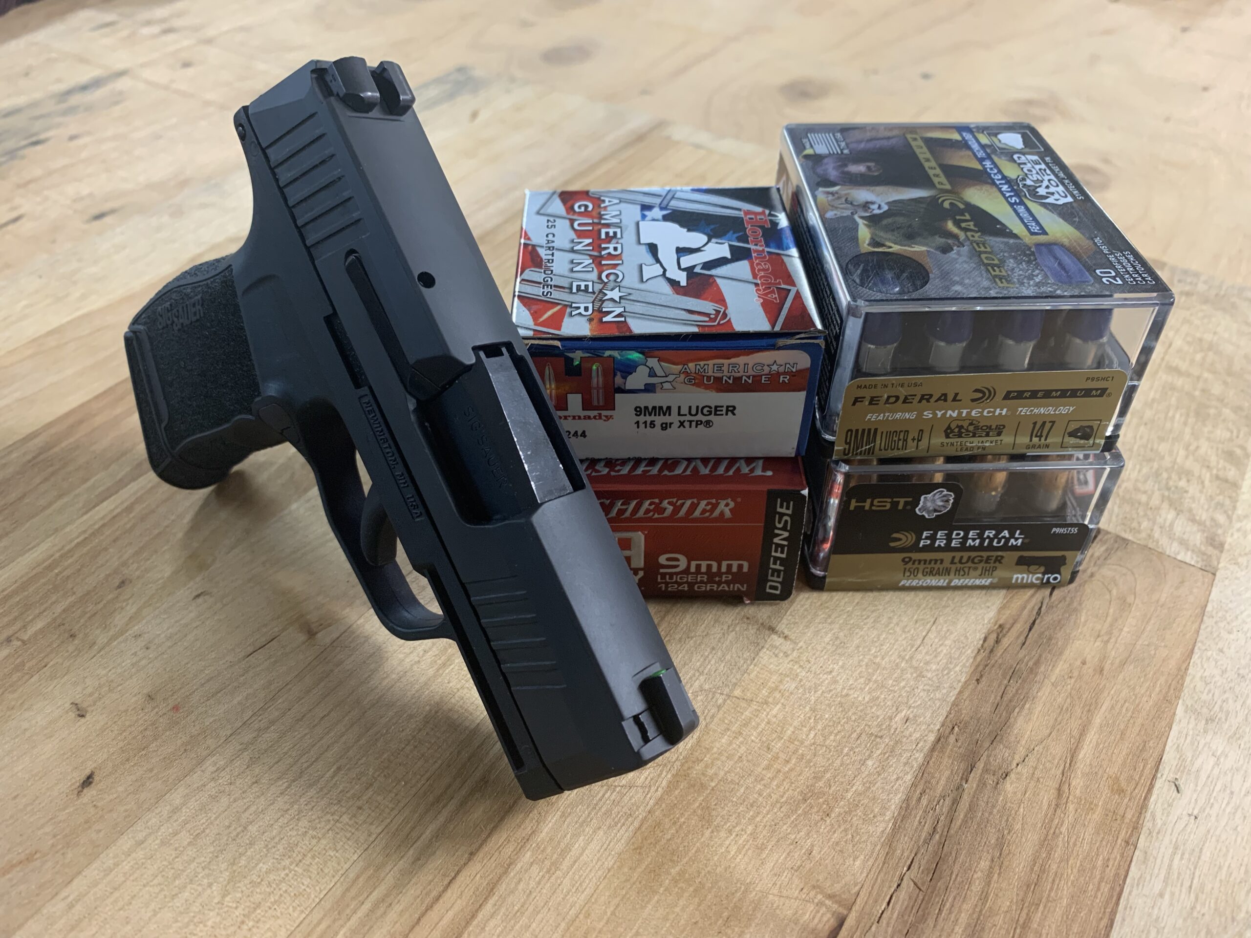 Sig Sauer P365 and defensive ammo