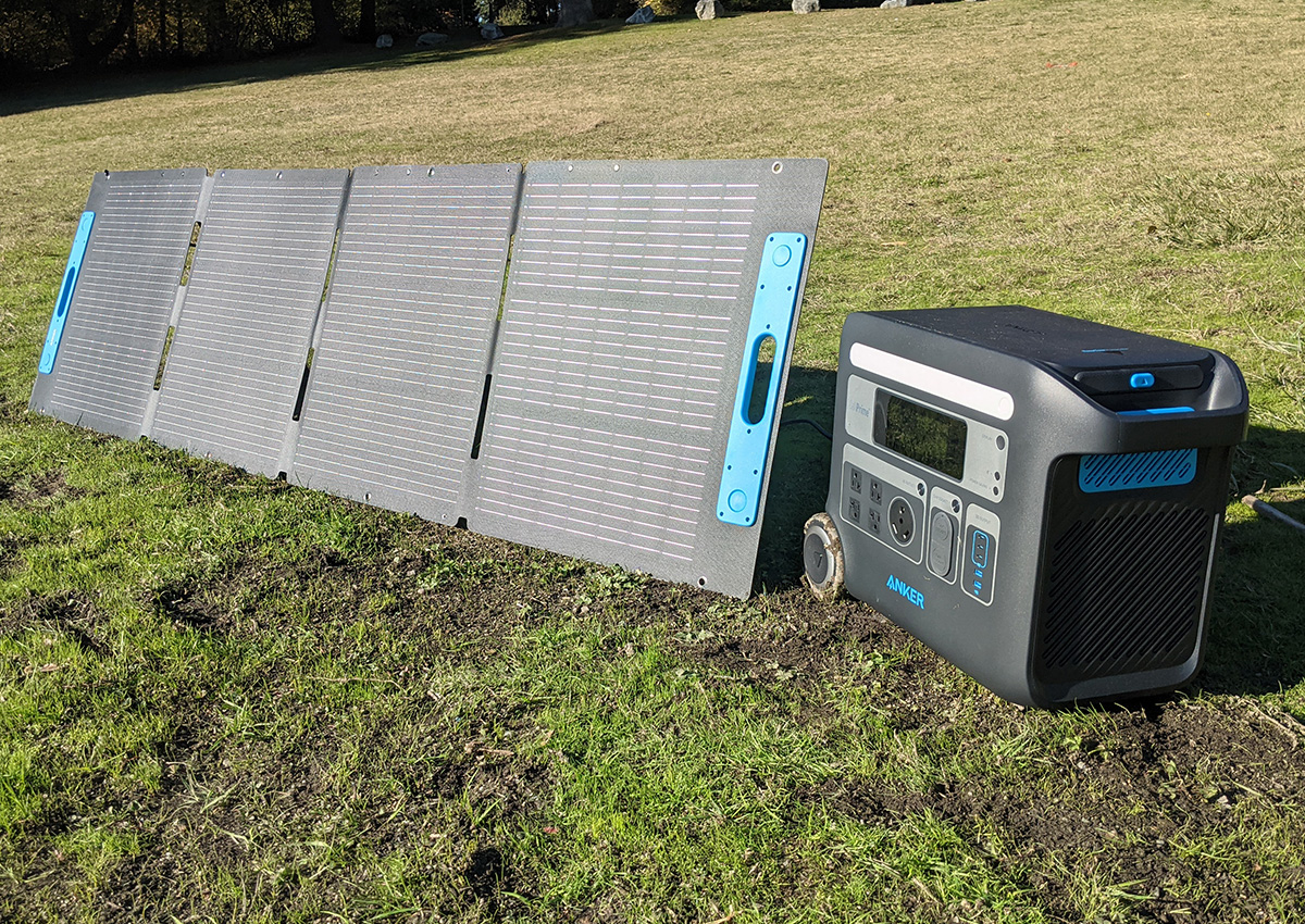 The Anker 767 is one of the best solar generators.