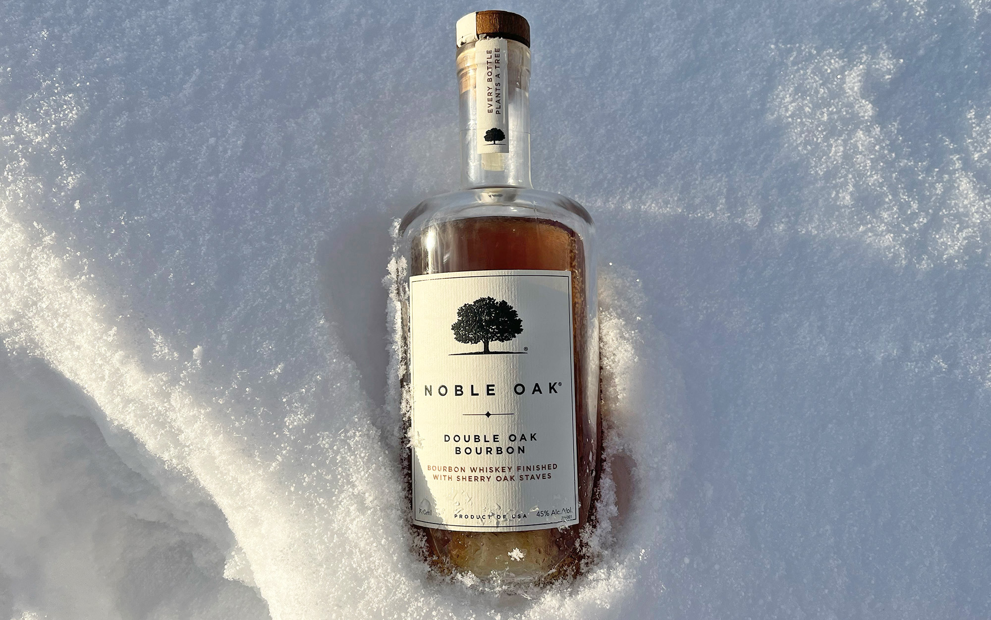 Noble Oak Double Oak Bourbon is the best for peaks.