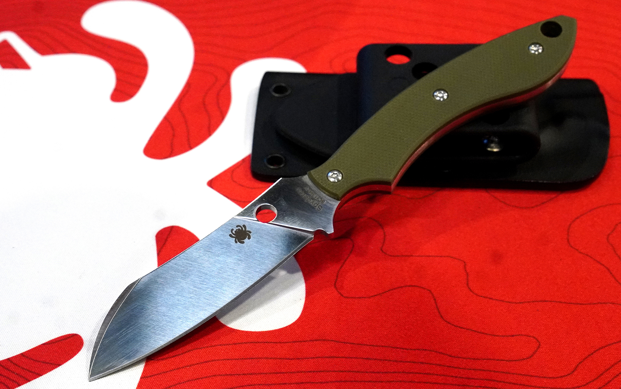 The Spyderco STOK is new at SHOT Show 2023.