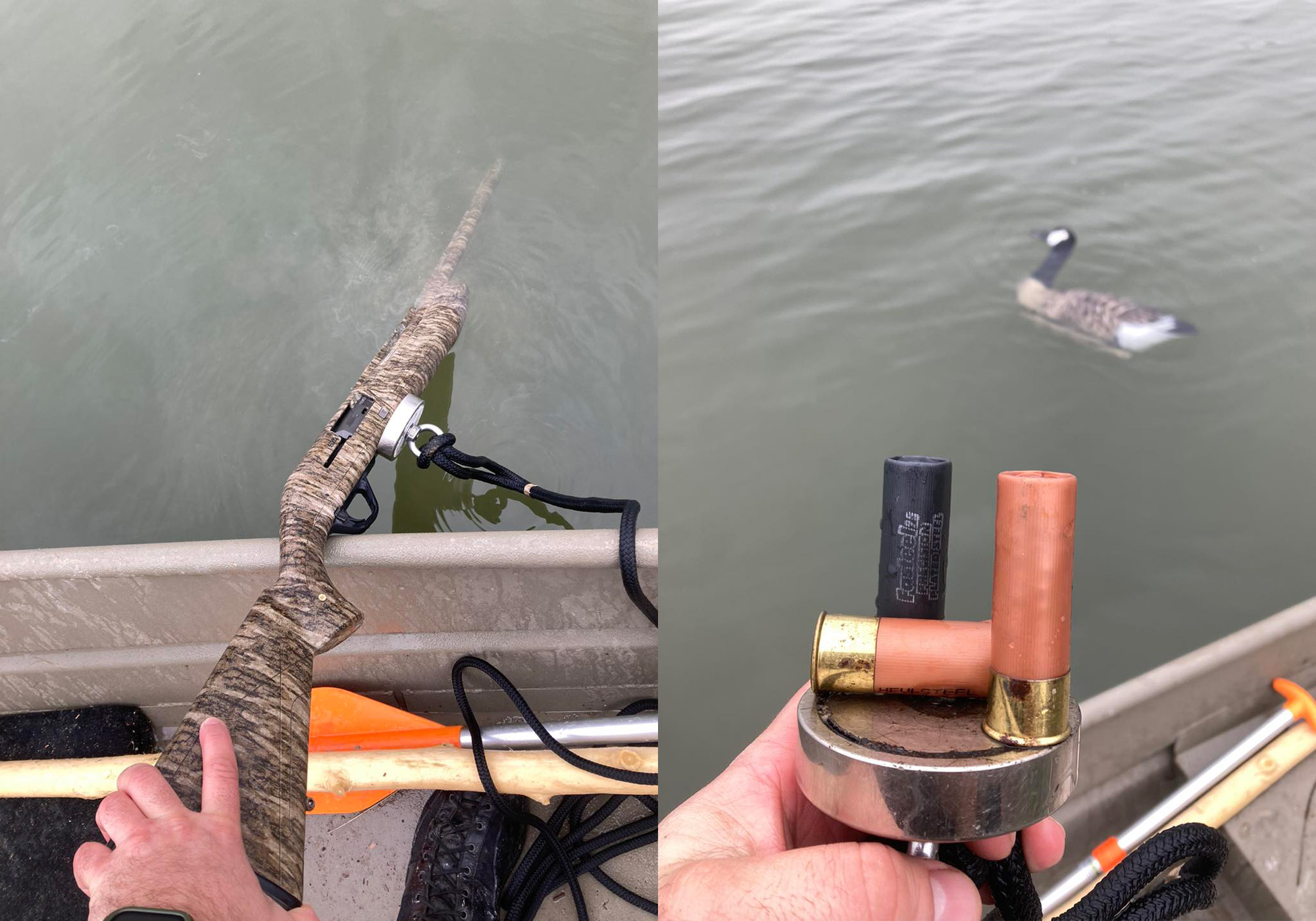 After Duck Hunters Flip Their Kayaks, Indiana Game Warden Recovers Shotguns with a Magnet