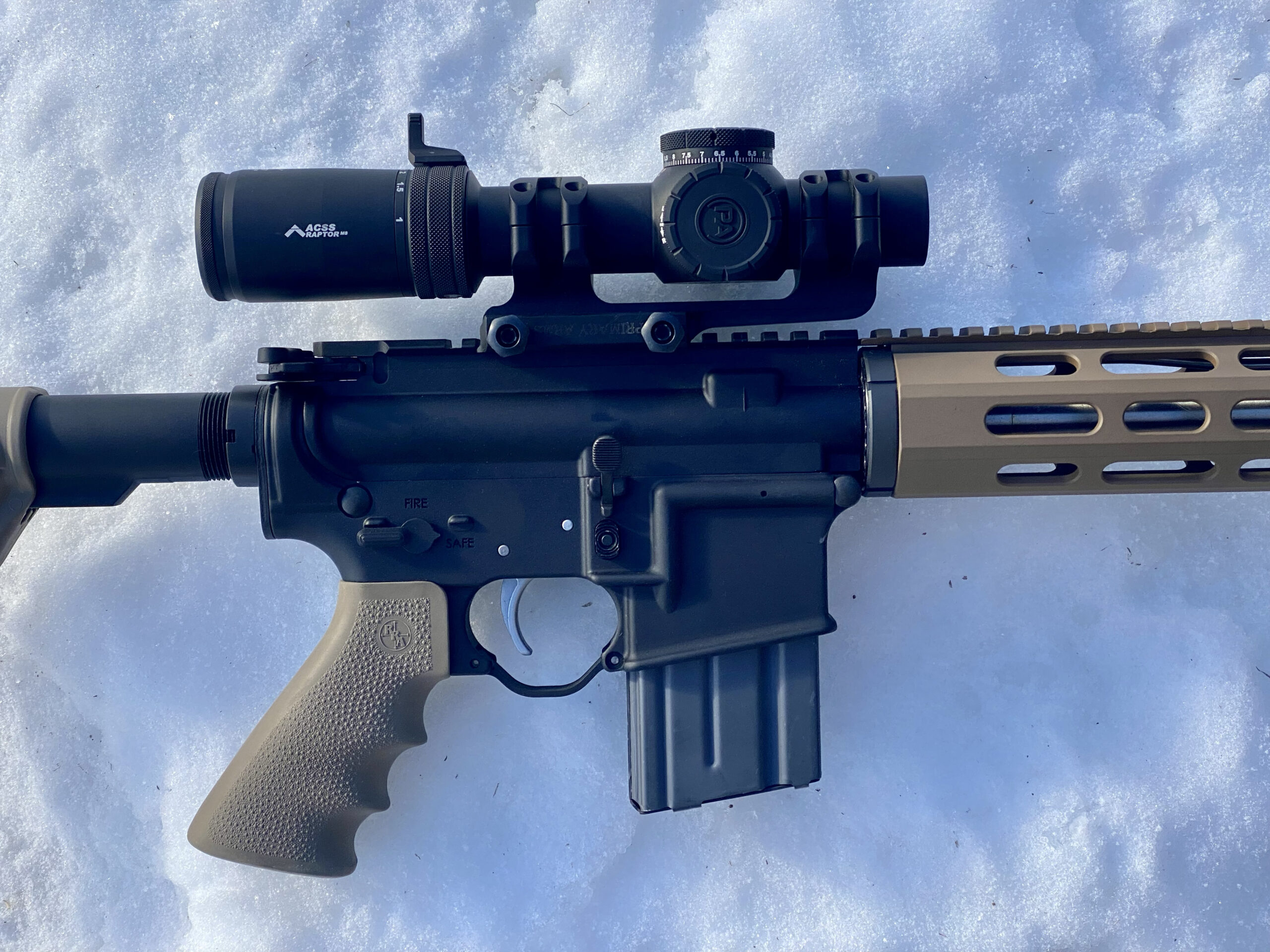 The Primary Arms PLx 1-8x24 was the best precision LPVO during testing.