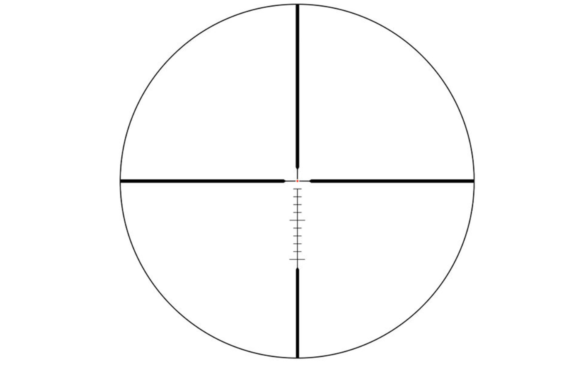 A look at the Bushnell Trophy QA 1-6x24 reticle.