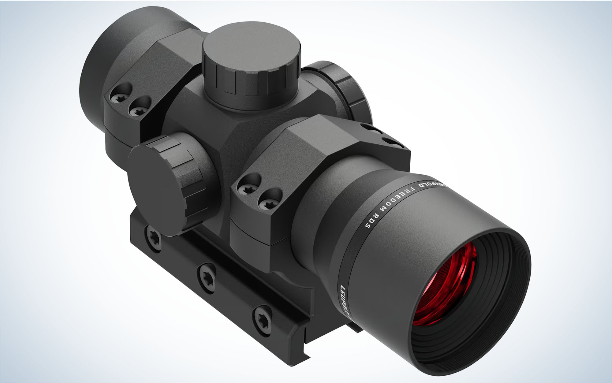 The Leupold Freedom RDS is the best red dot sight for long shots.
