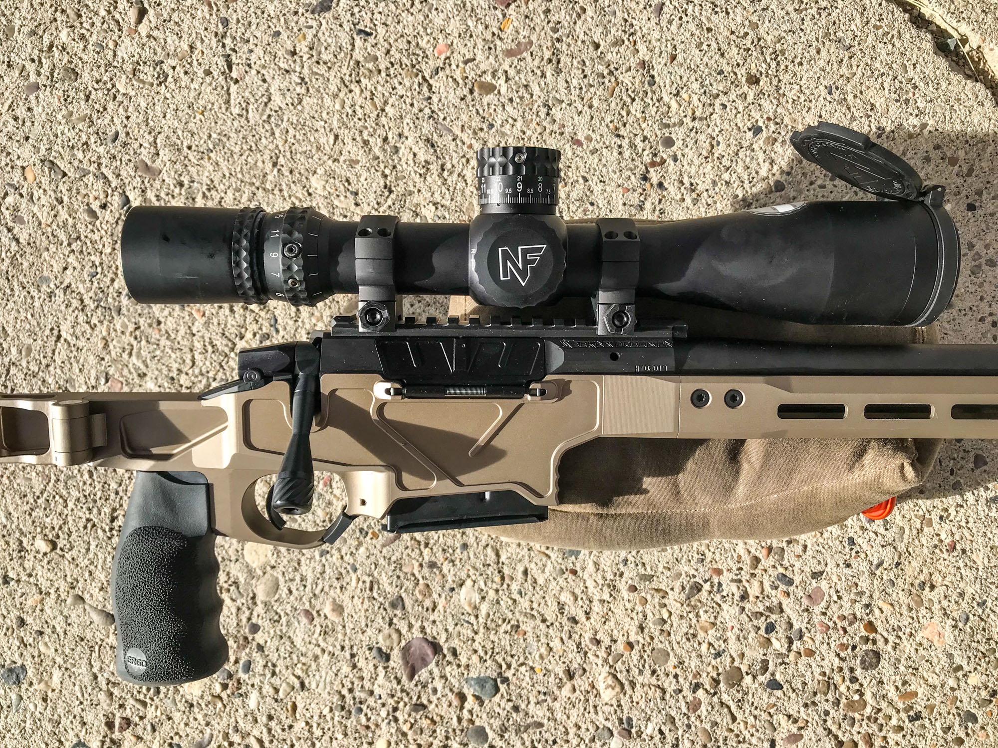 Nightforce scope on Seekins Havak HIT rifle