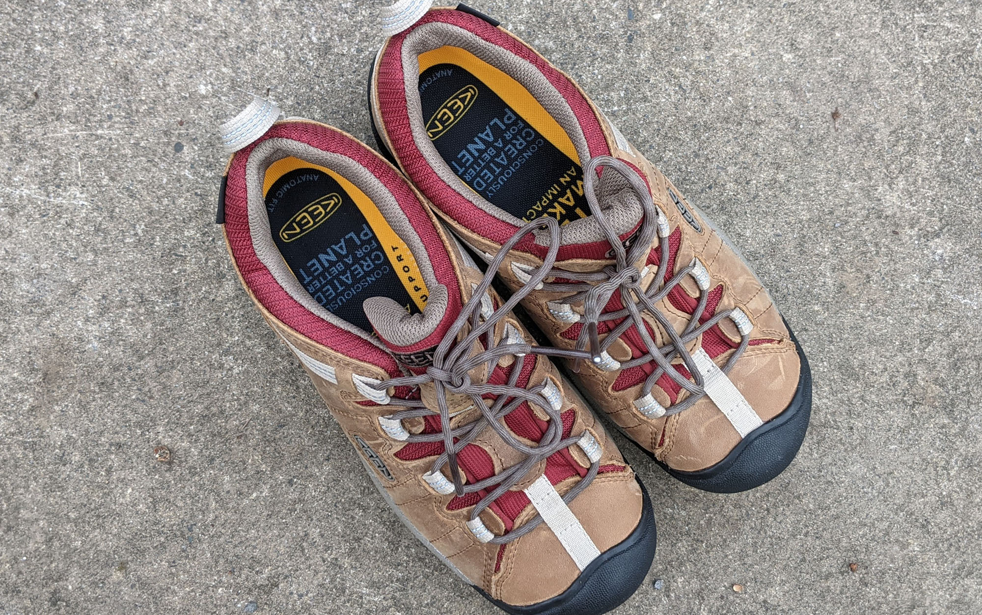 The KEEN Targhee are the best overall hiking shoe for wide feet.