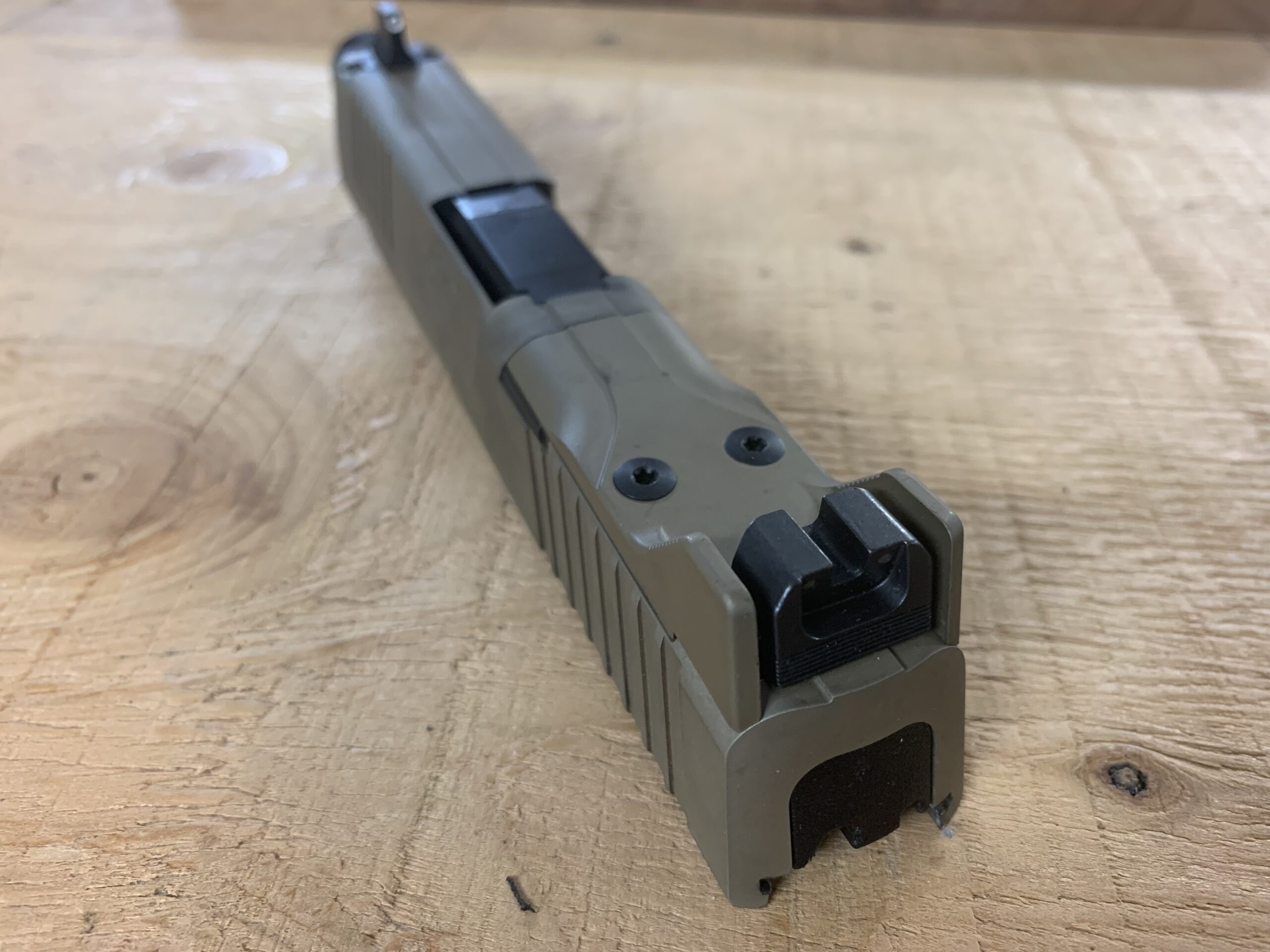 Rear sight of the FN 510 Tactical