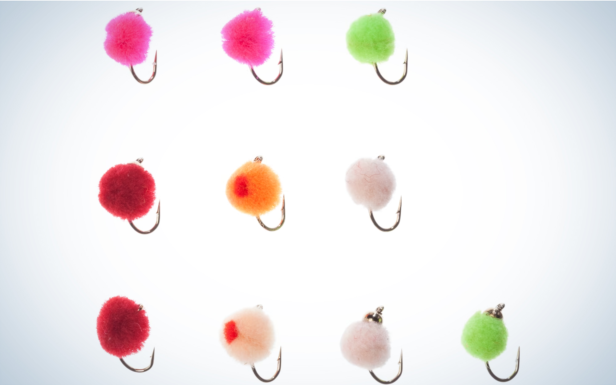 The salmon egg is one of the best flies for carp.