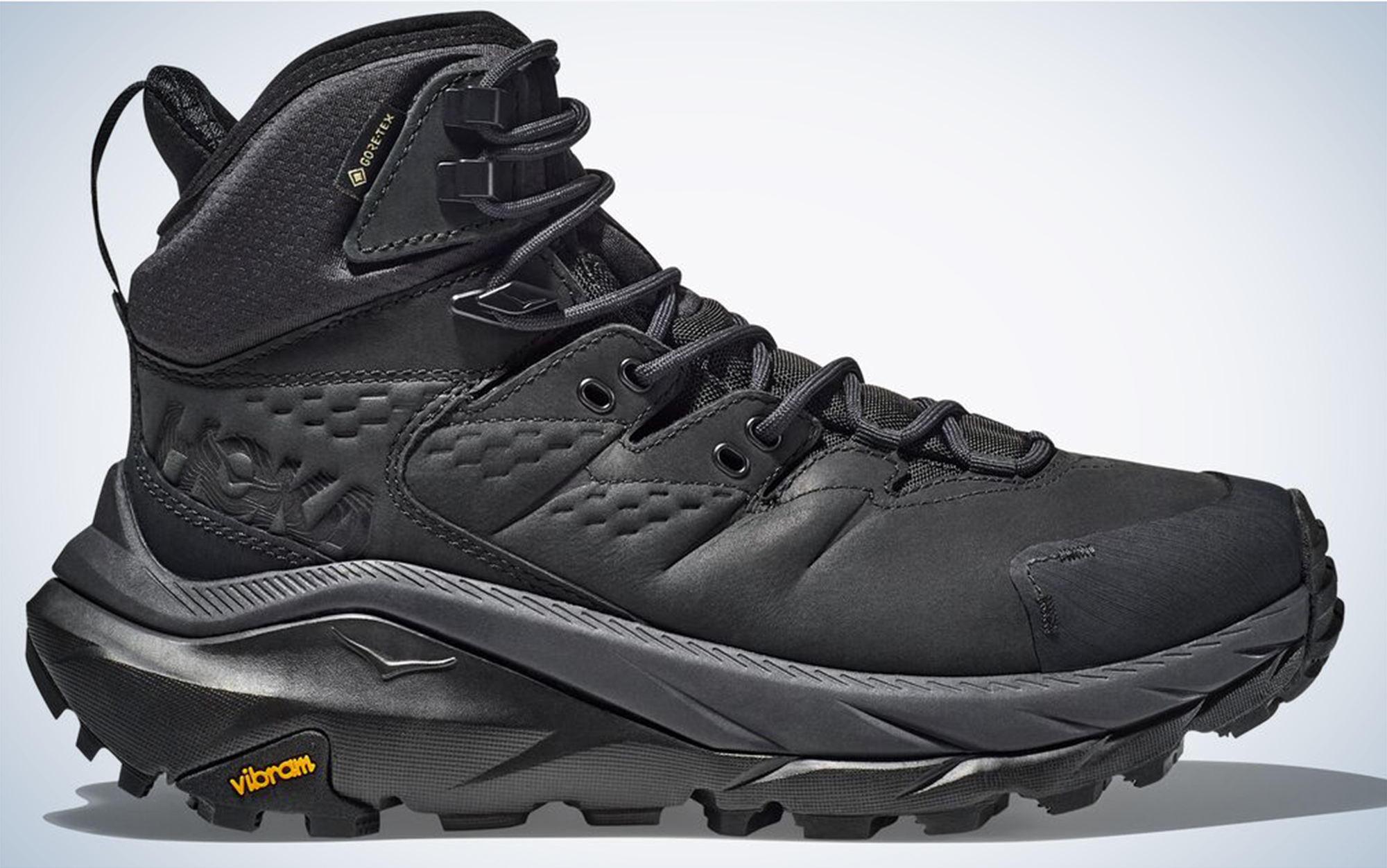 The Hoka Kaha GTX 2 are the best lightweight hiking boots for men.