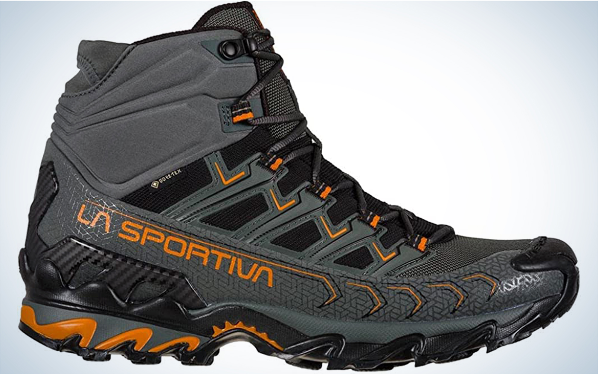 The La Sportiva Ultra Raptor ll Mid GTX are best for mixed terrain.