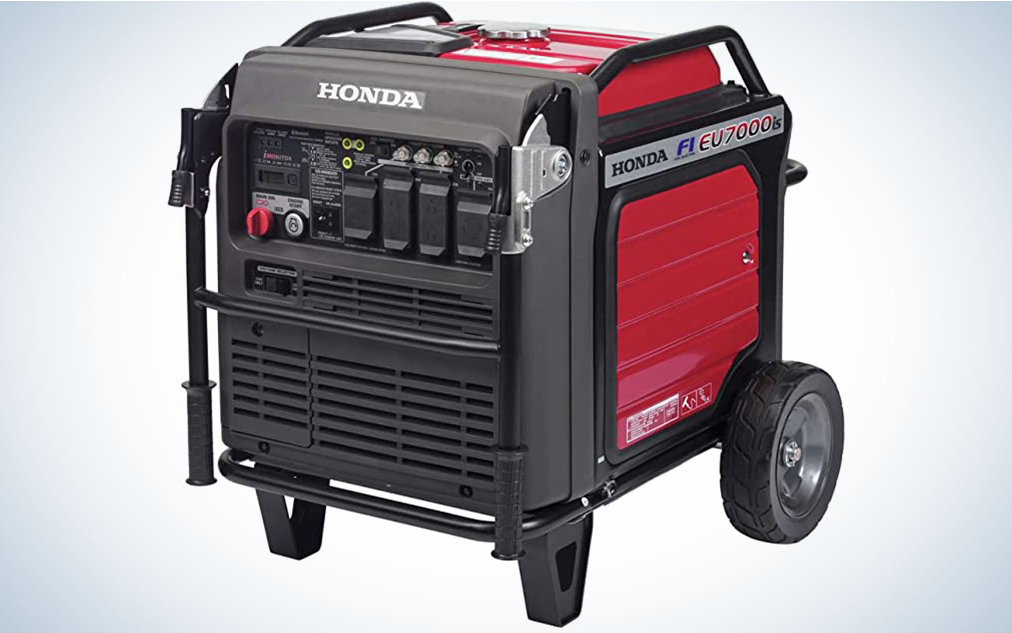 The Honda EU7000is is one of the best inverter generators.
