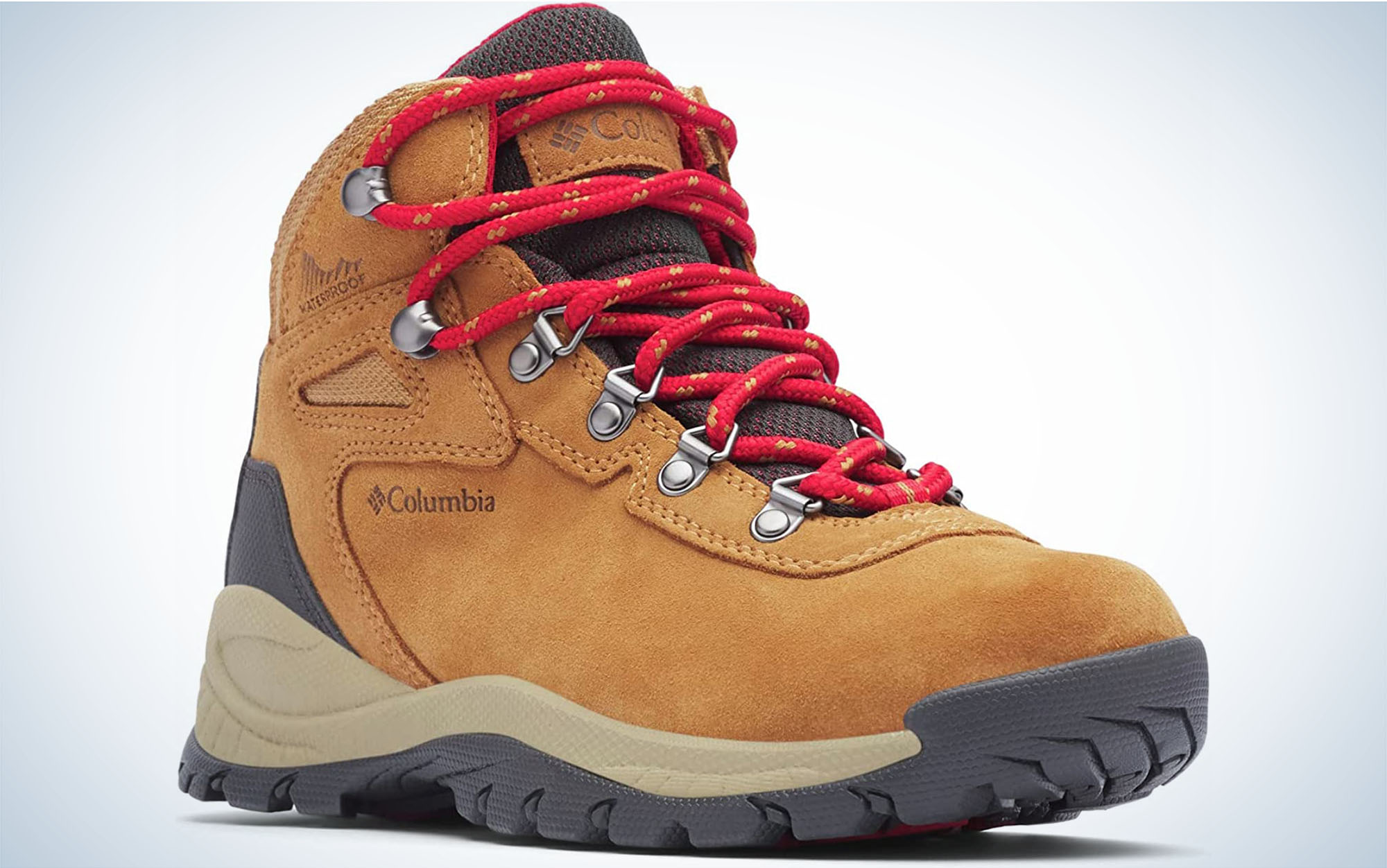 The Columbia Newton Ridge Plus Waterproof Amped is one of the best hiking shoes for beginners.