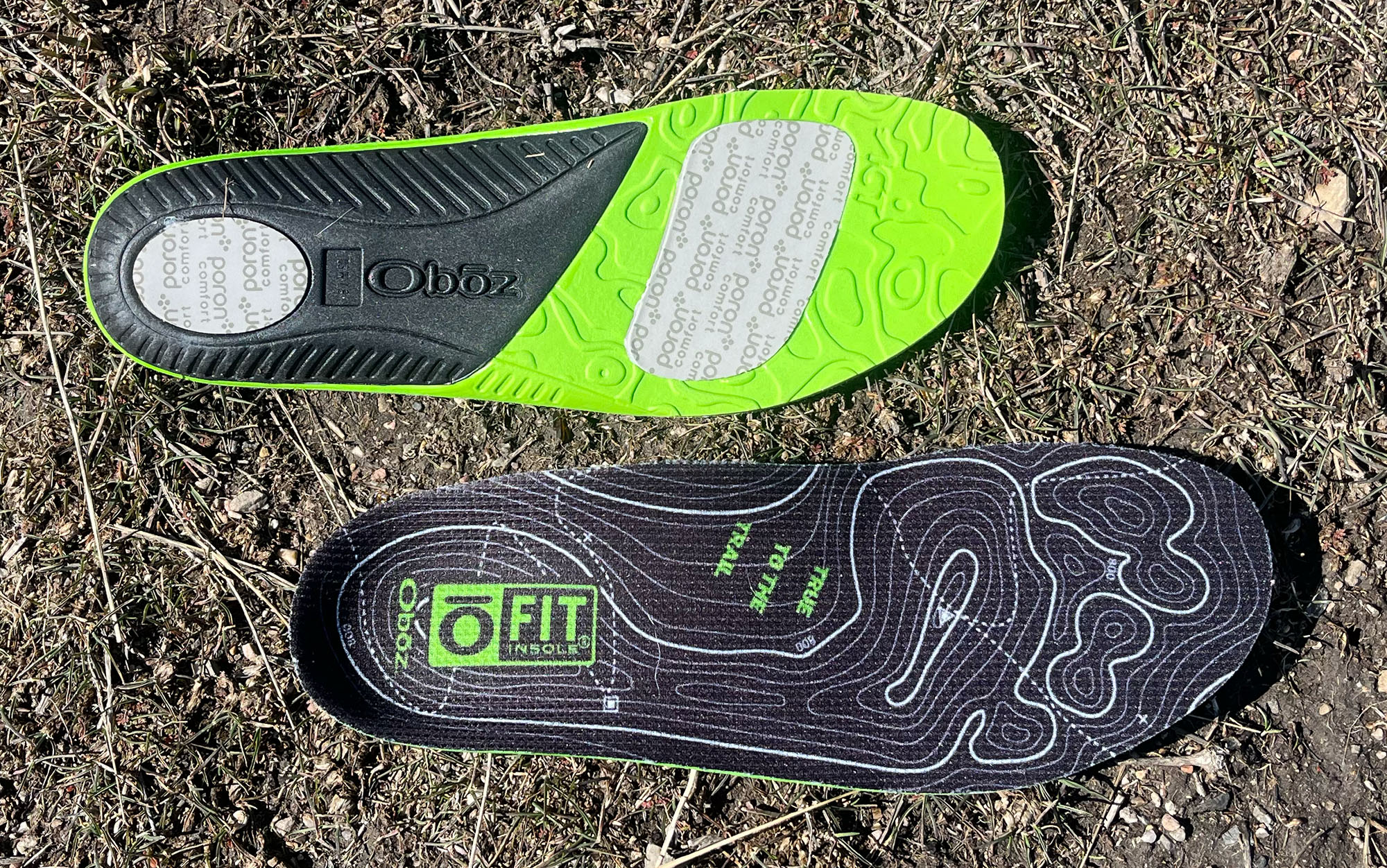The Oboz Plus II are some of the best insoles for hiking.