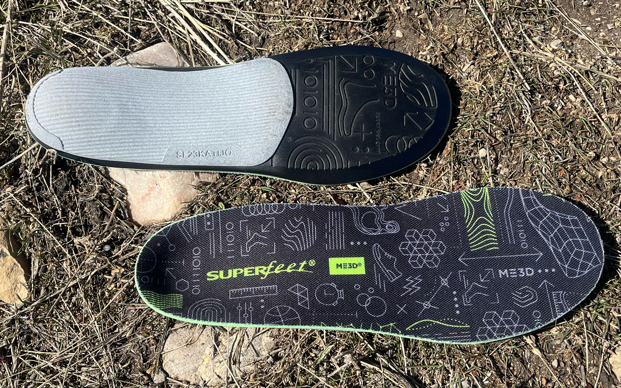 The Superfeet ME3D are some of the best insoles for hiking.