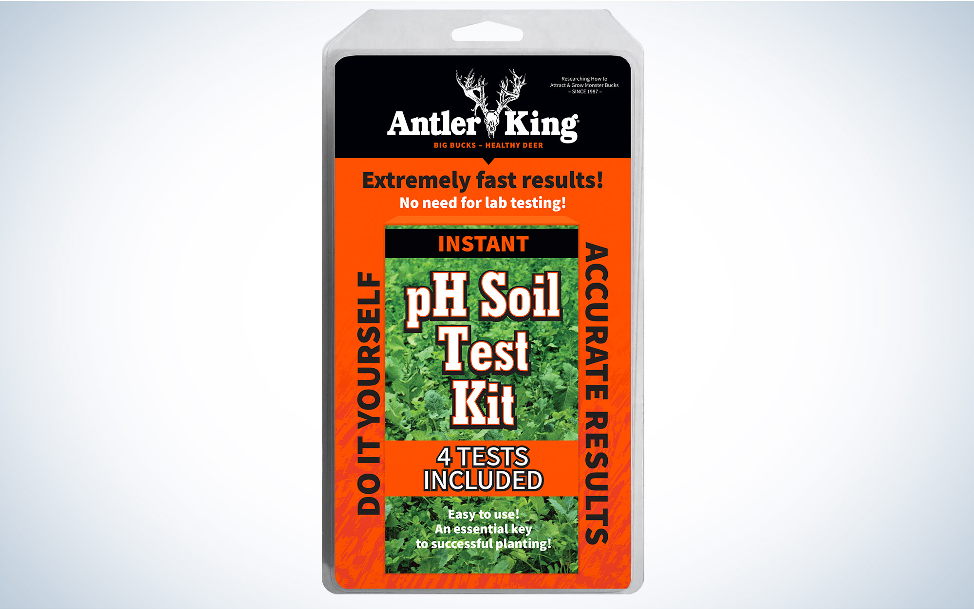 The Antler King Instant pH Soil Test Kit is one of the best soil test kits.