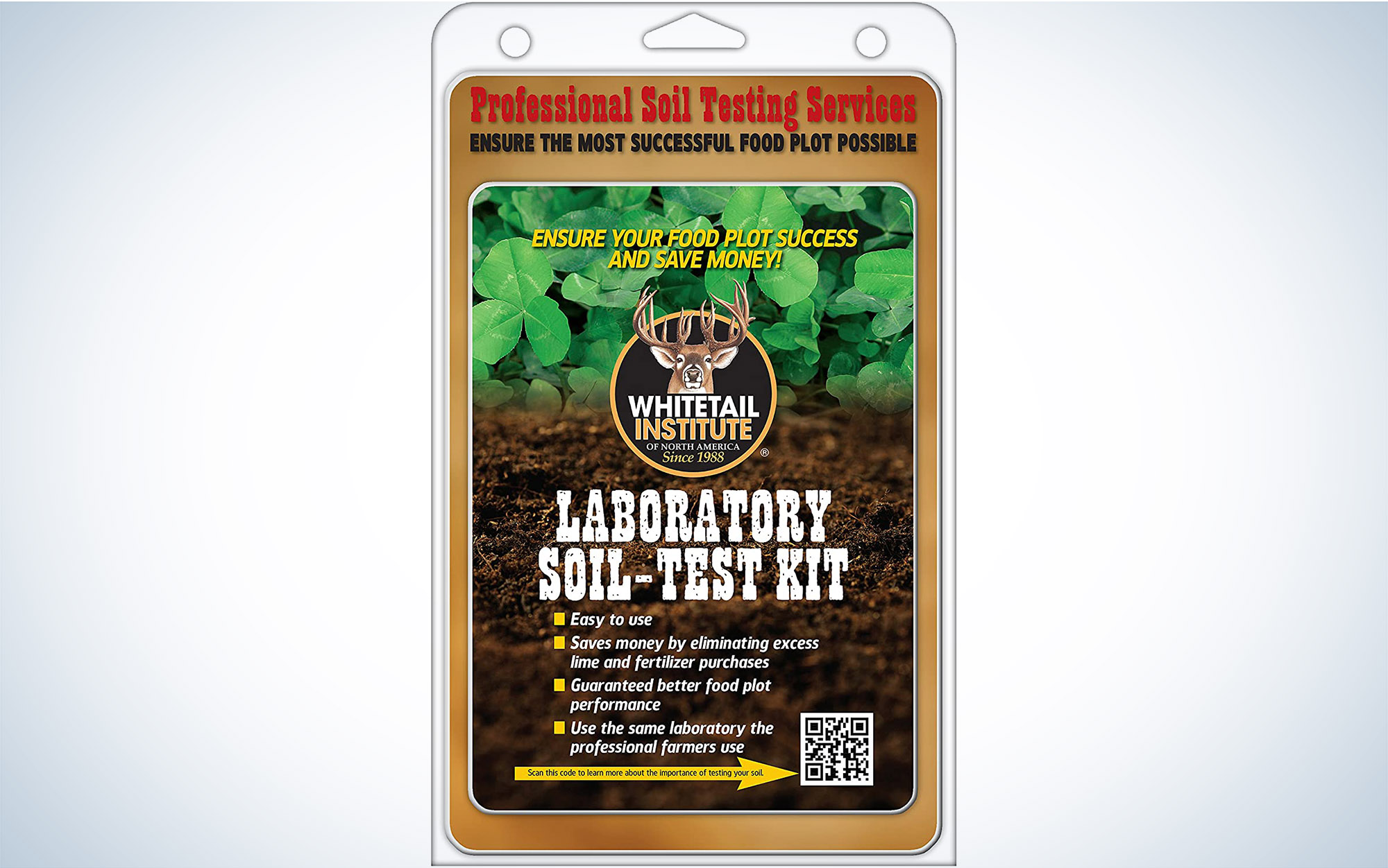 The Whitetail Institute Laboratory Soil Test Kit is one of the best soil test kits.