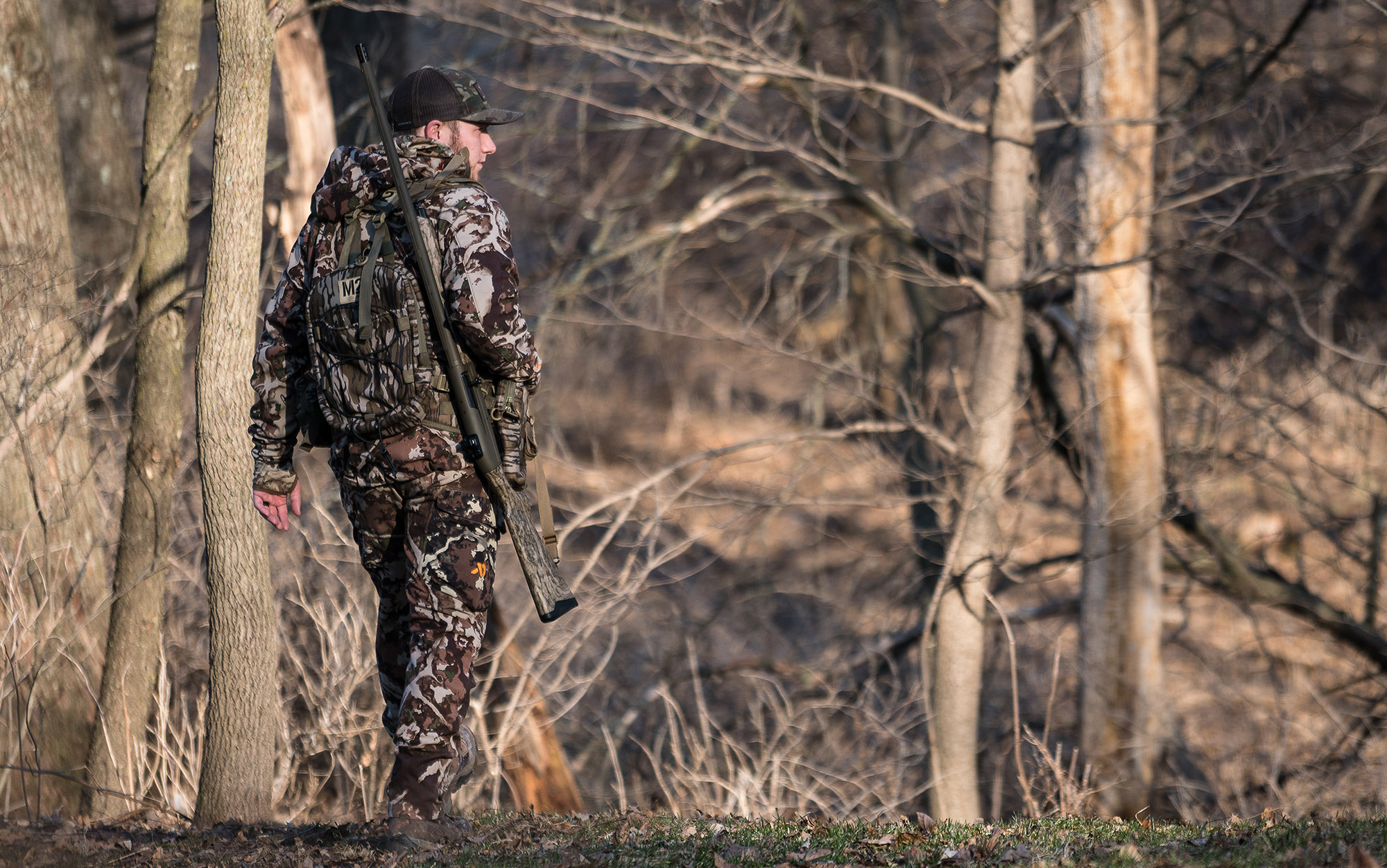 The Tethrd M2 Turkey Vest Hydra Pack acts as a day pack for water, gear, snacks, and essentials.