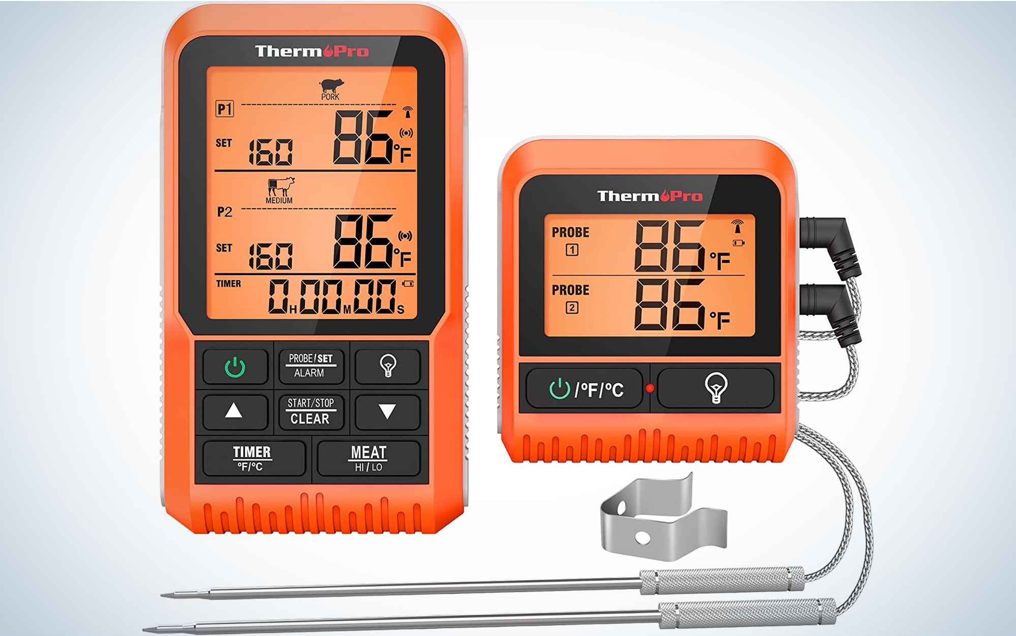 The ThermoPro TP826 is one of the best wireless meat thermometers.