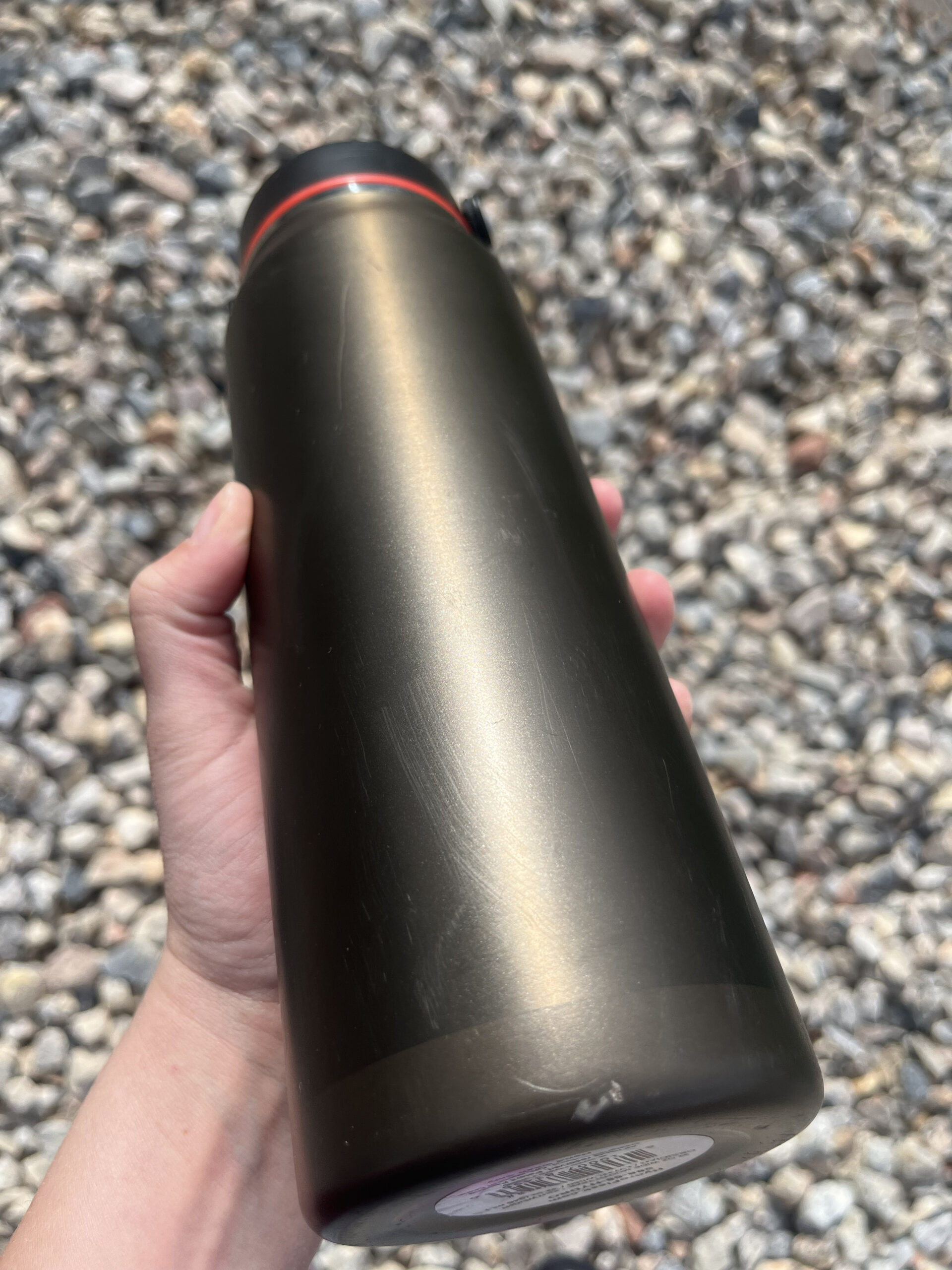 The HydroFlask Trail series can scratch easily.