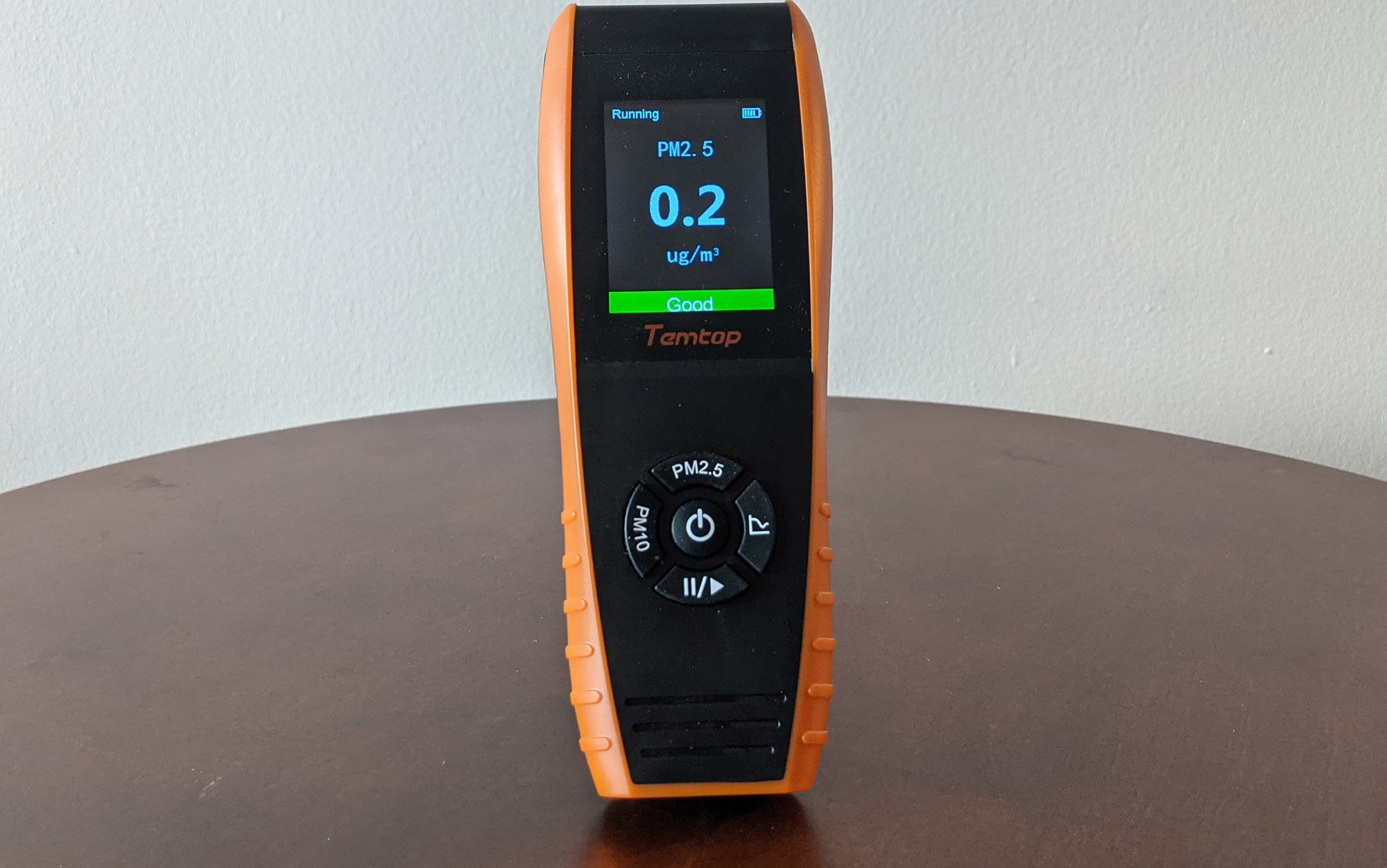 We tested the Temtop Air Quality Monitor Professional.