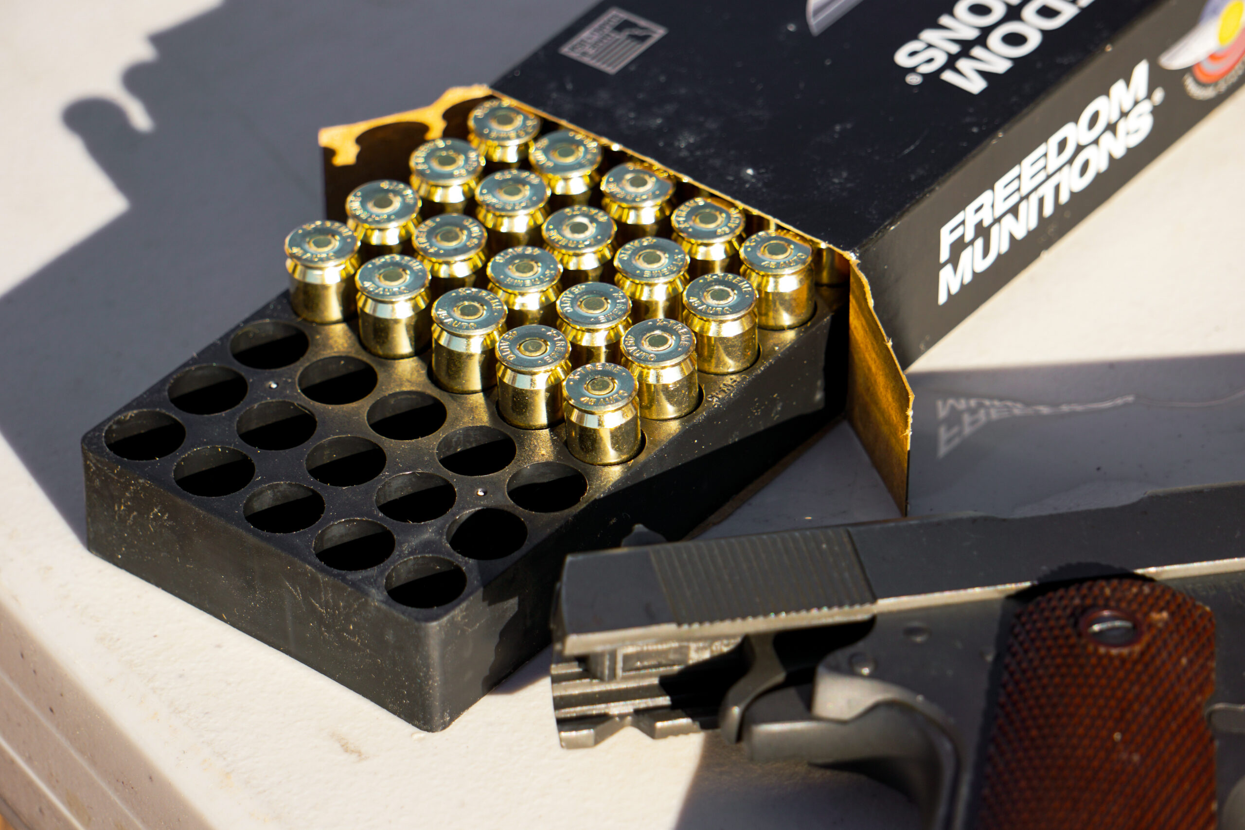 Freedom Munitions pistol ammo