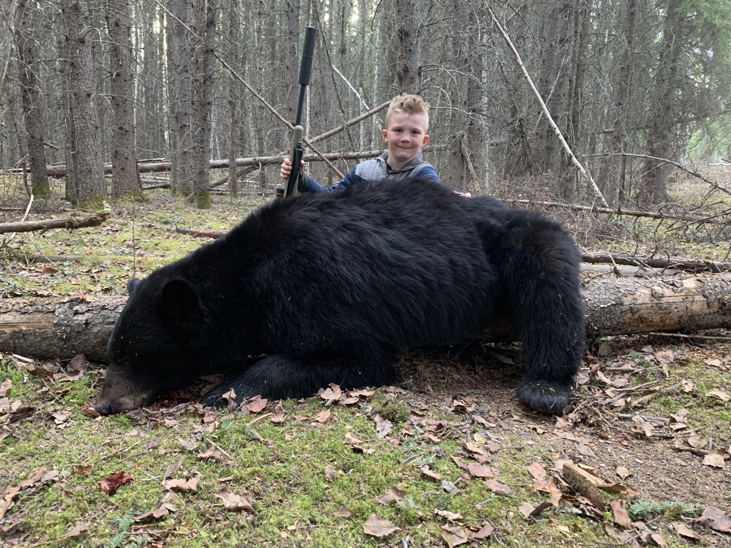 A 7-Year-Old Boy’s First Bear