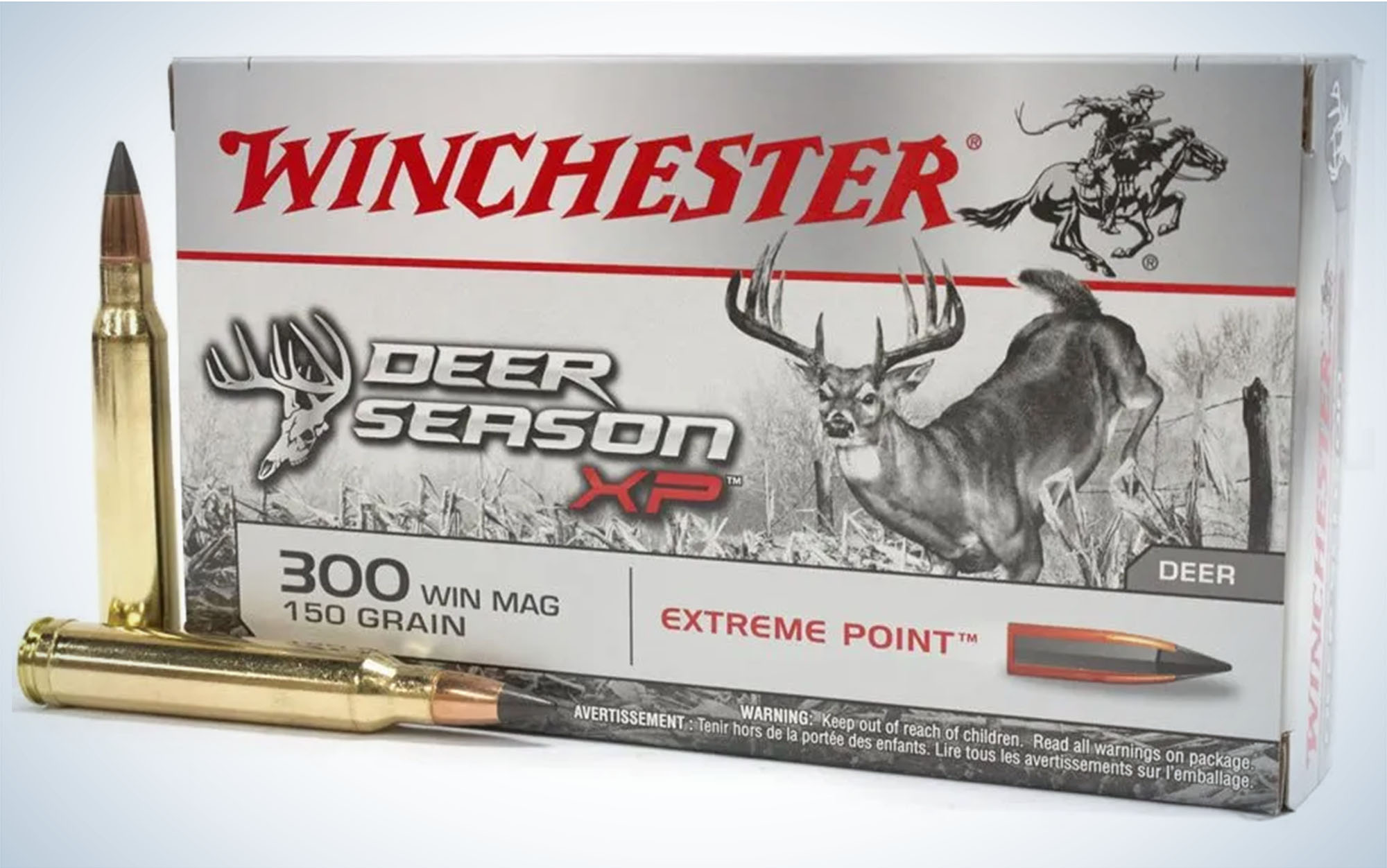 Winchester Deer Season XP 150-grain is best for deer.