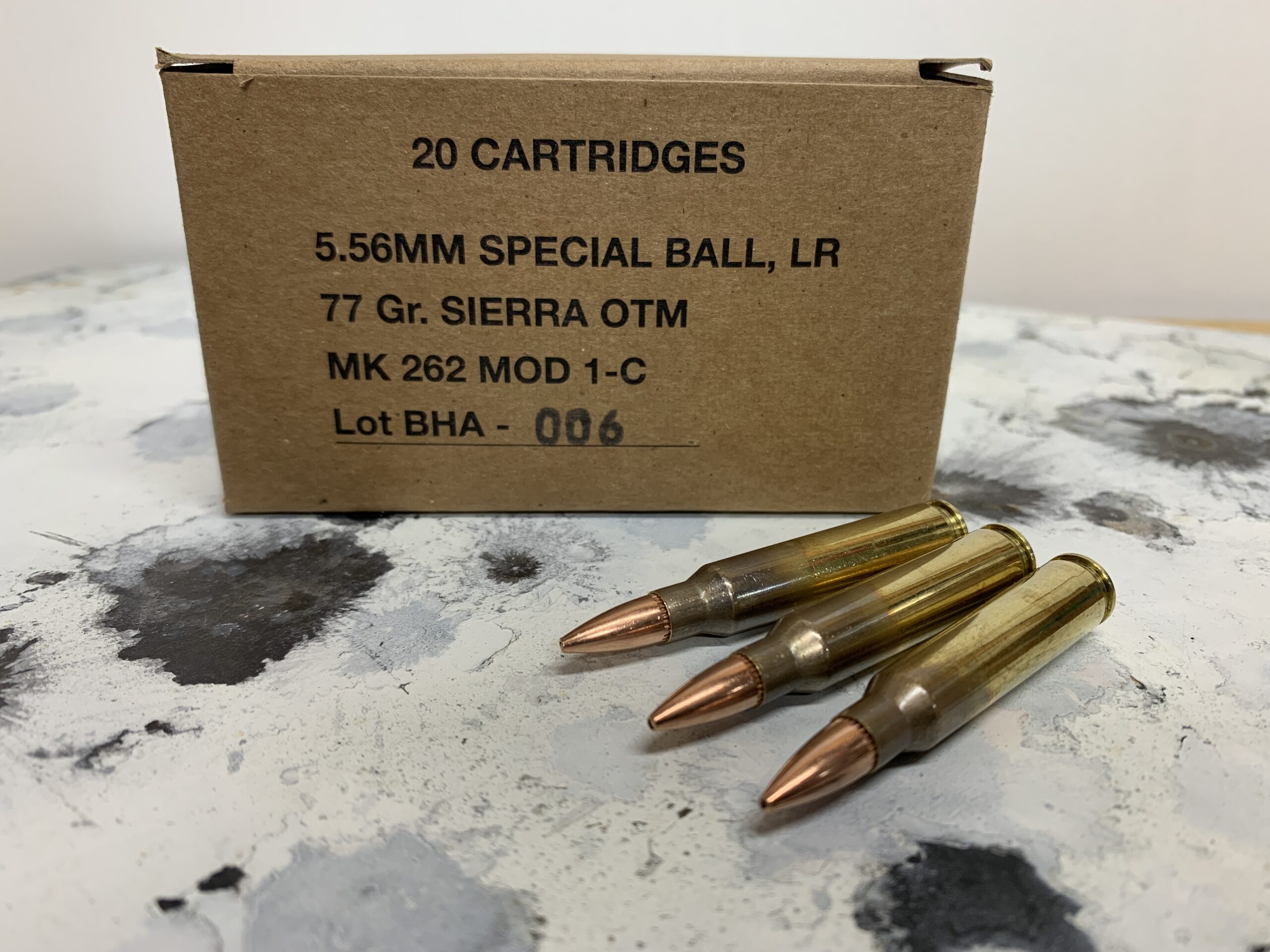 black hills ammo mk262 mod 1-c 5.56 ammo, ar 15 ammo