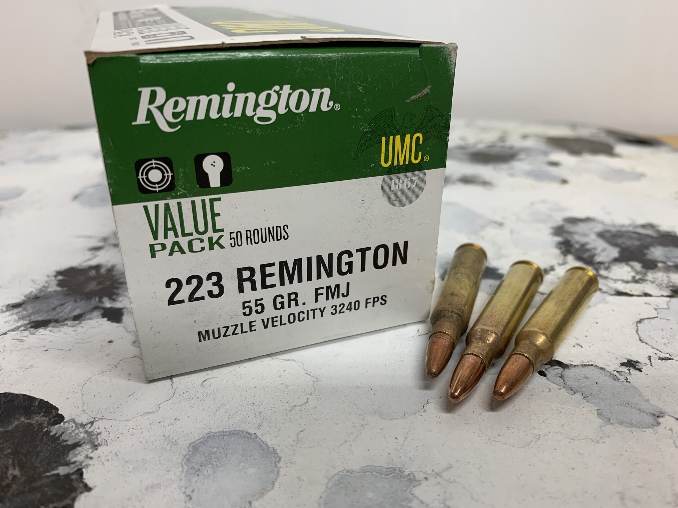 Remington UMC 55gn fmj 5.56 bulk ammo