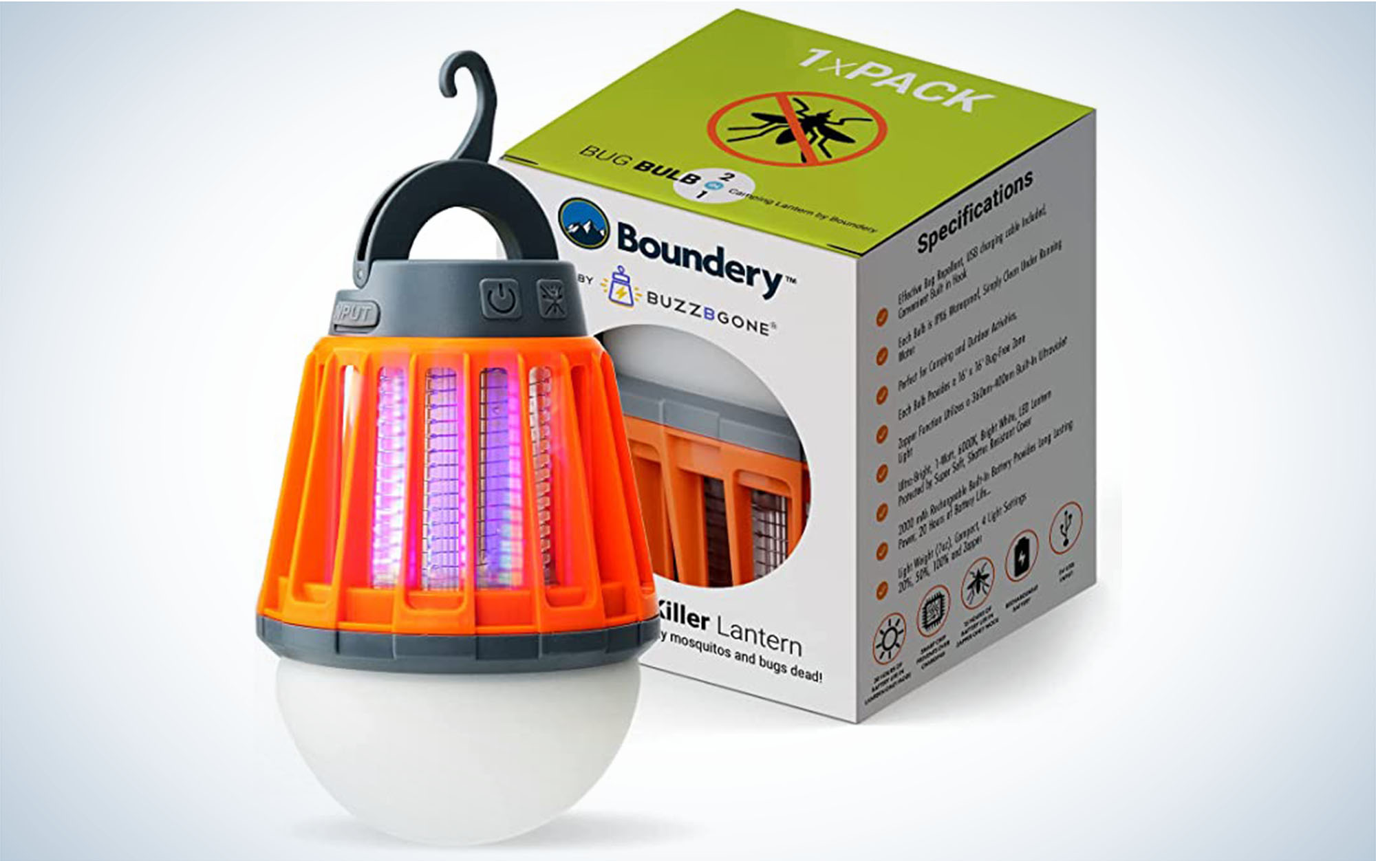 We tested the Boundery Bug Zapper Camping Lantern.