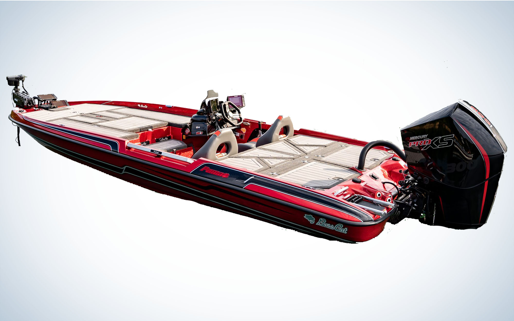 The Bass Cat Puma STS is one of the best bass boats.