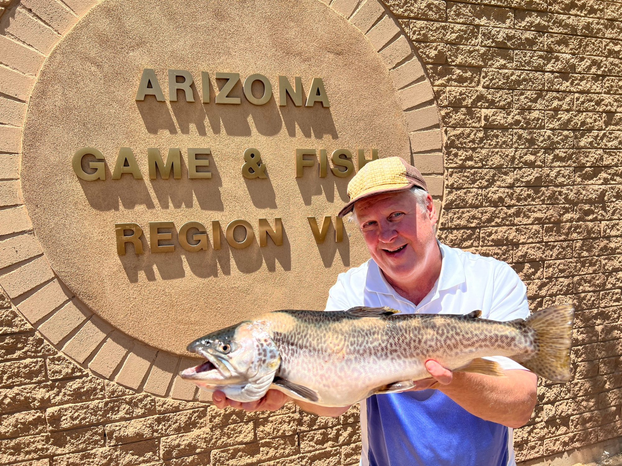 arizona record tiger trout
