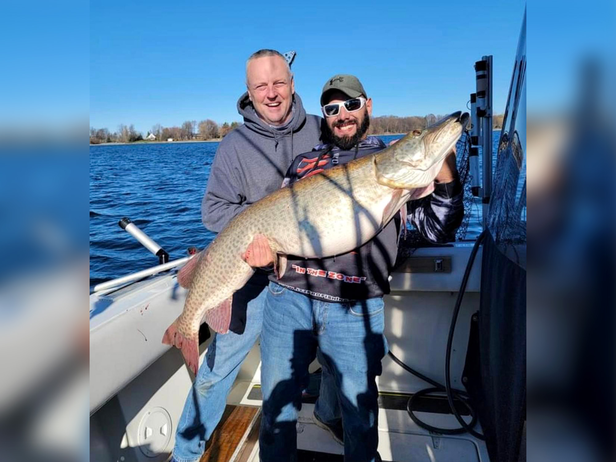 ny fishing guide world record muskie