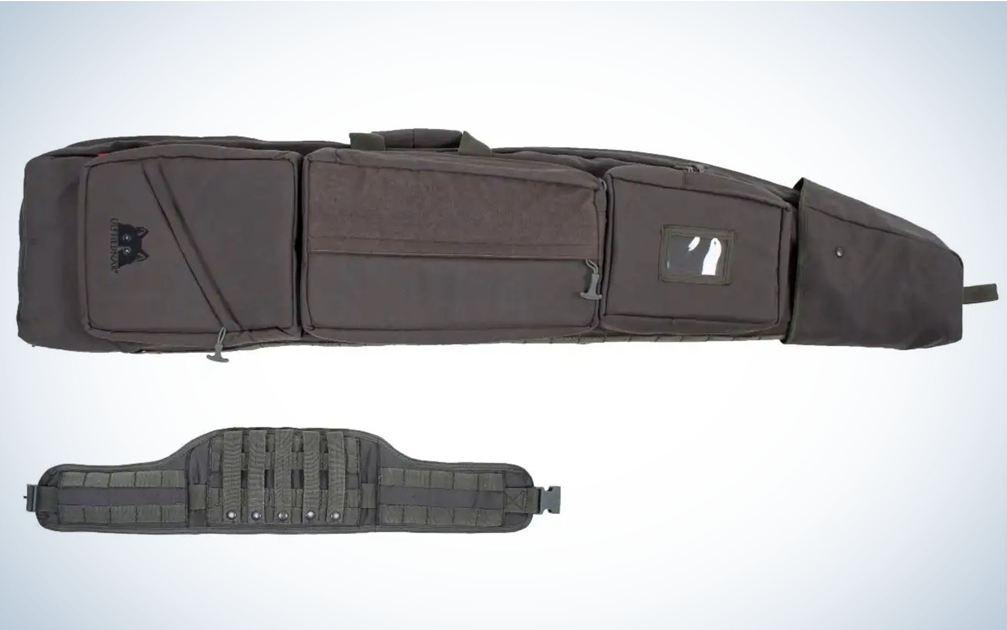 The Ulfhednar Gun Case w/Backpack Straps is one of the best rifle cases.