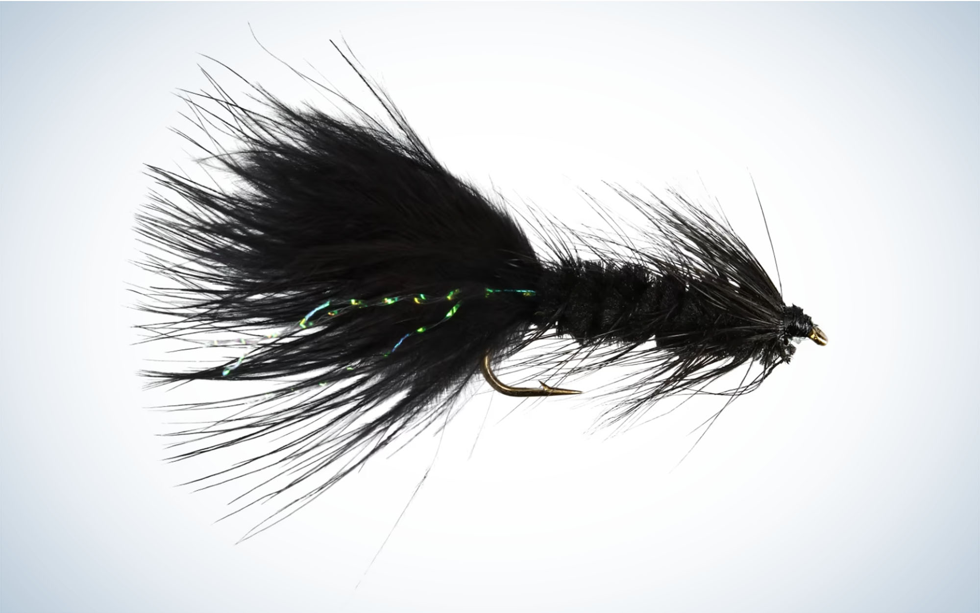 Micro Wooly Bugger flies can catch bluegill.
