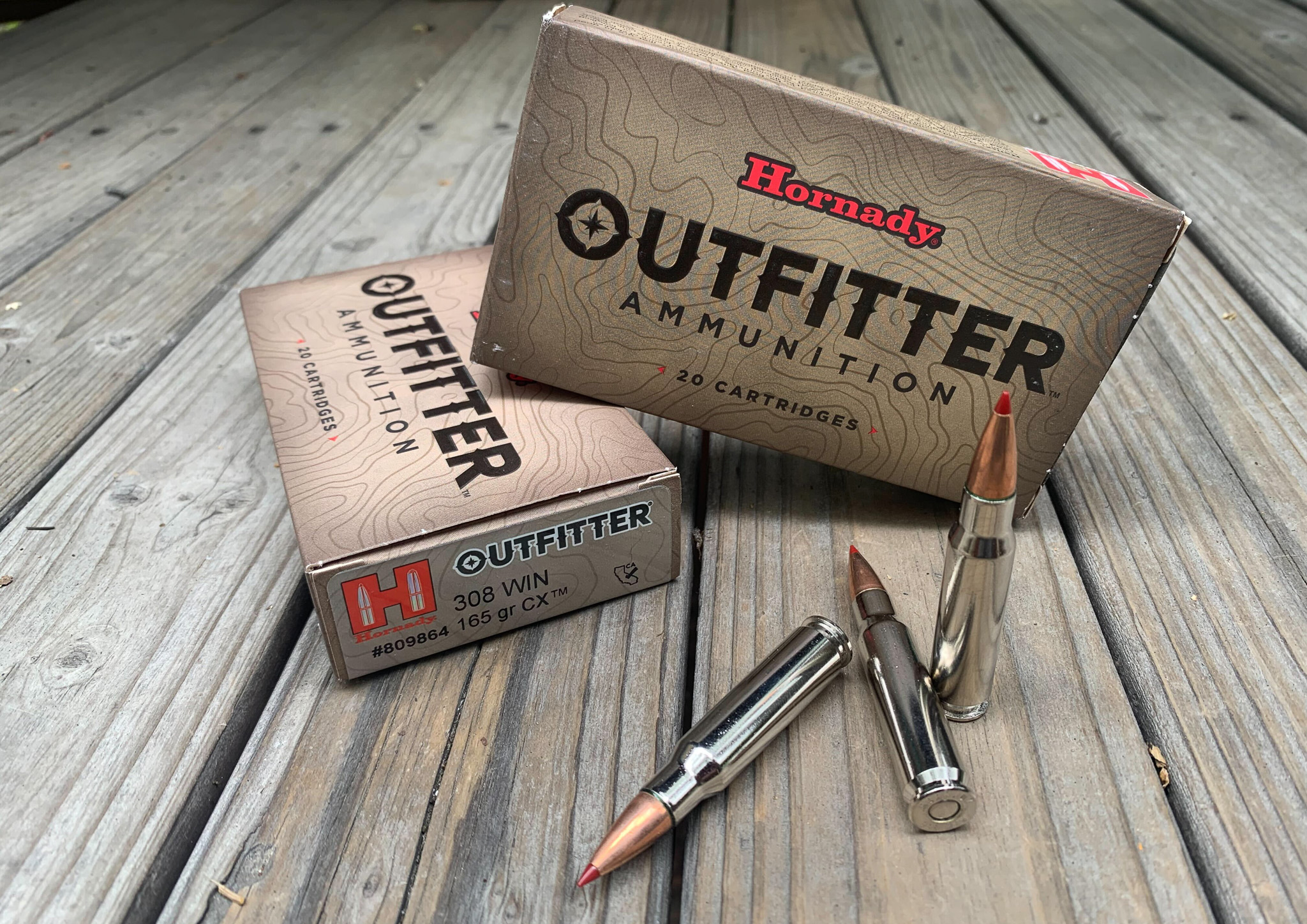 The Hornady Outfitter in .308 Win.