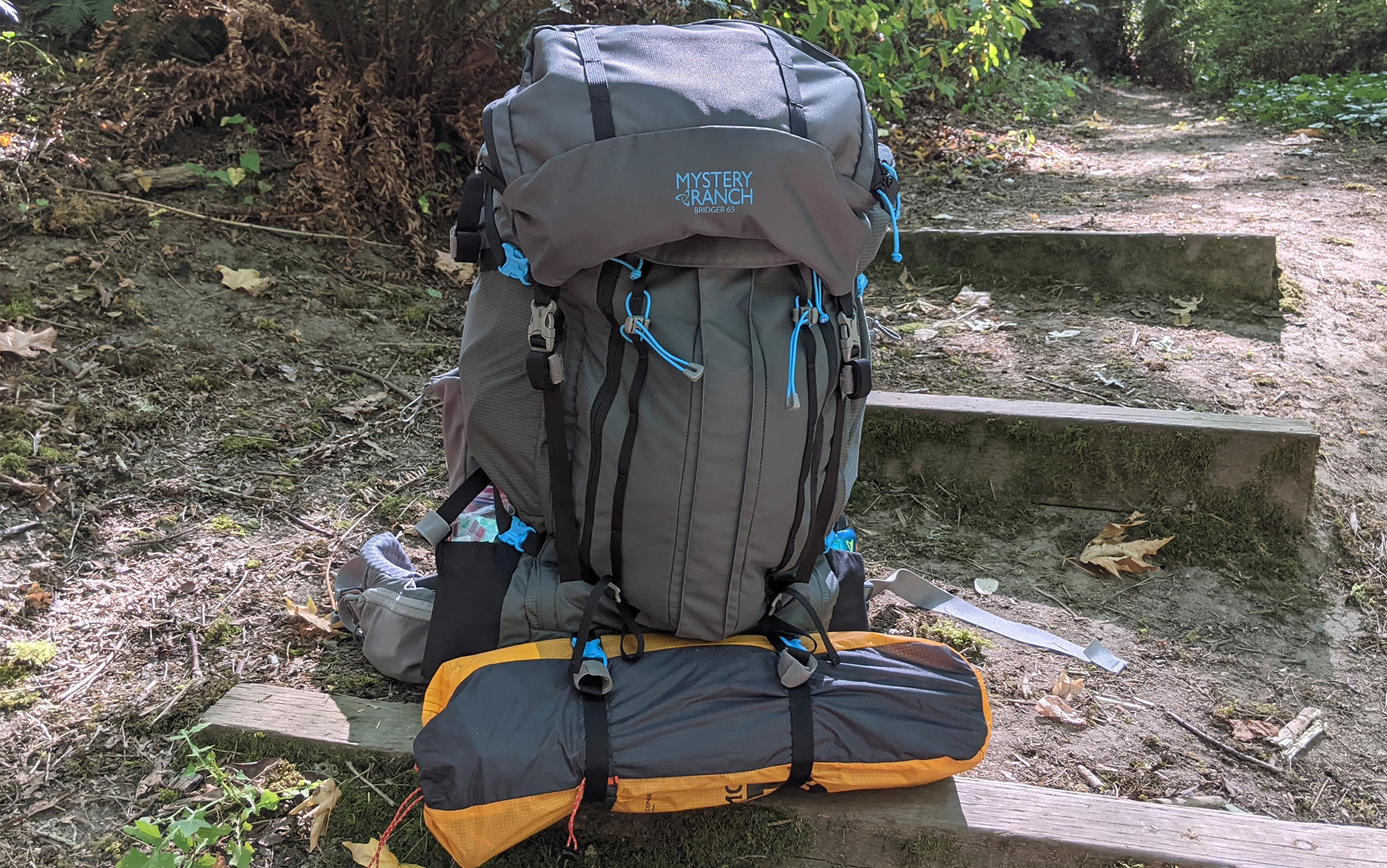 The Mystery Ranch Bridger is one of the best backpacking packs.