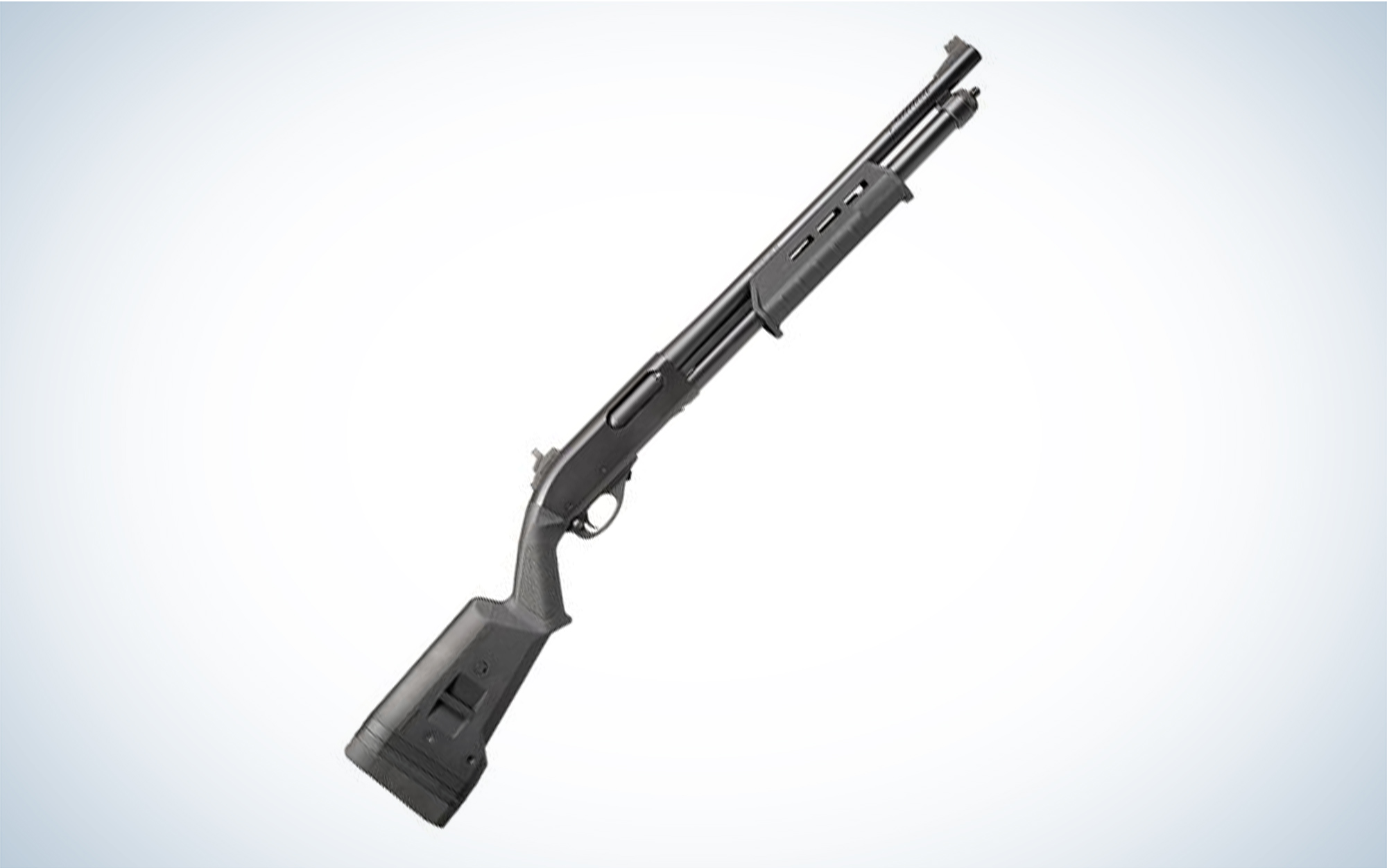 We tested the Vang Comp Systems Model 077 Remington 870 Tactical.