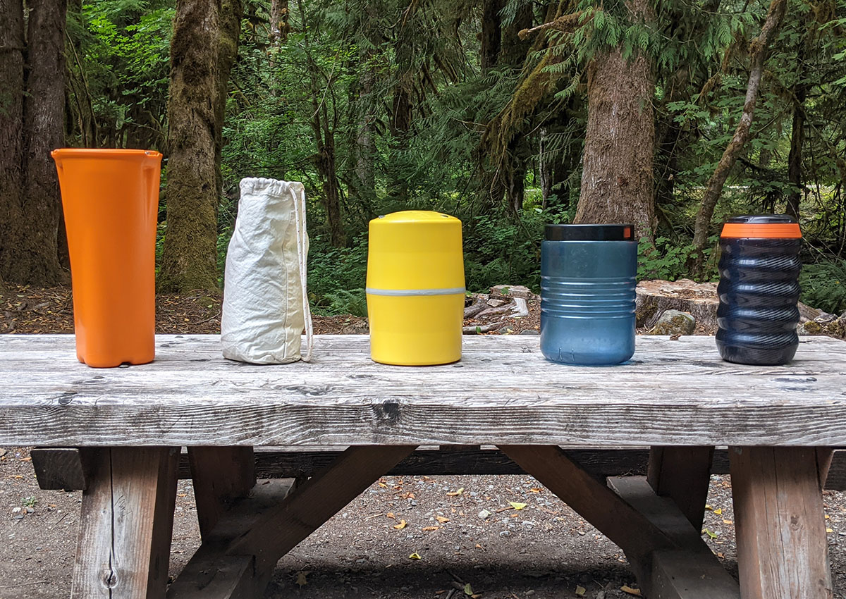 We tested the best bear canisters.