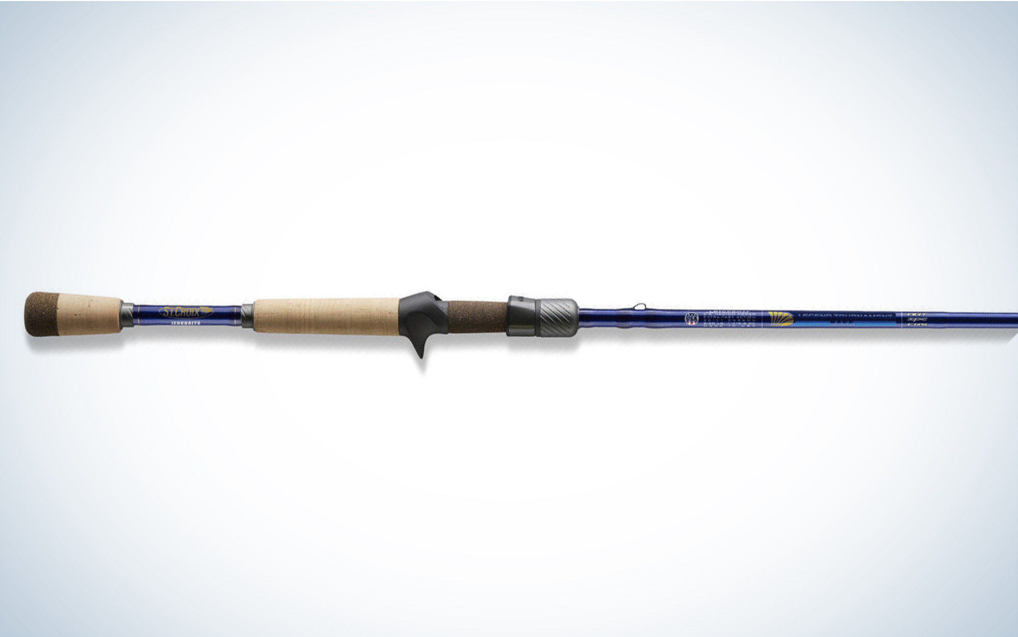 We tested the St. Croix Legend Tournament Casting Rod 6 feet, 8 inches.