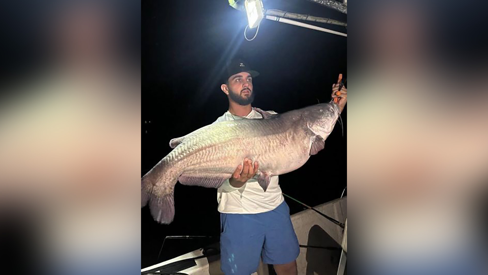 Delaware Angler Catches State Record Blue Catfish from Nanticoke River