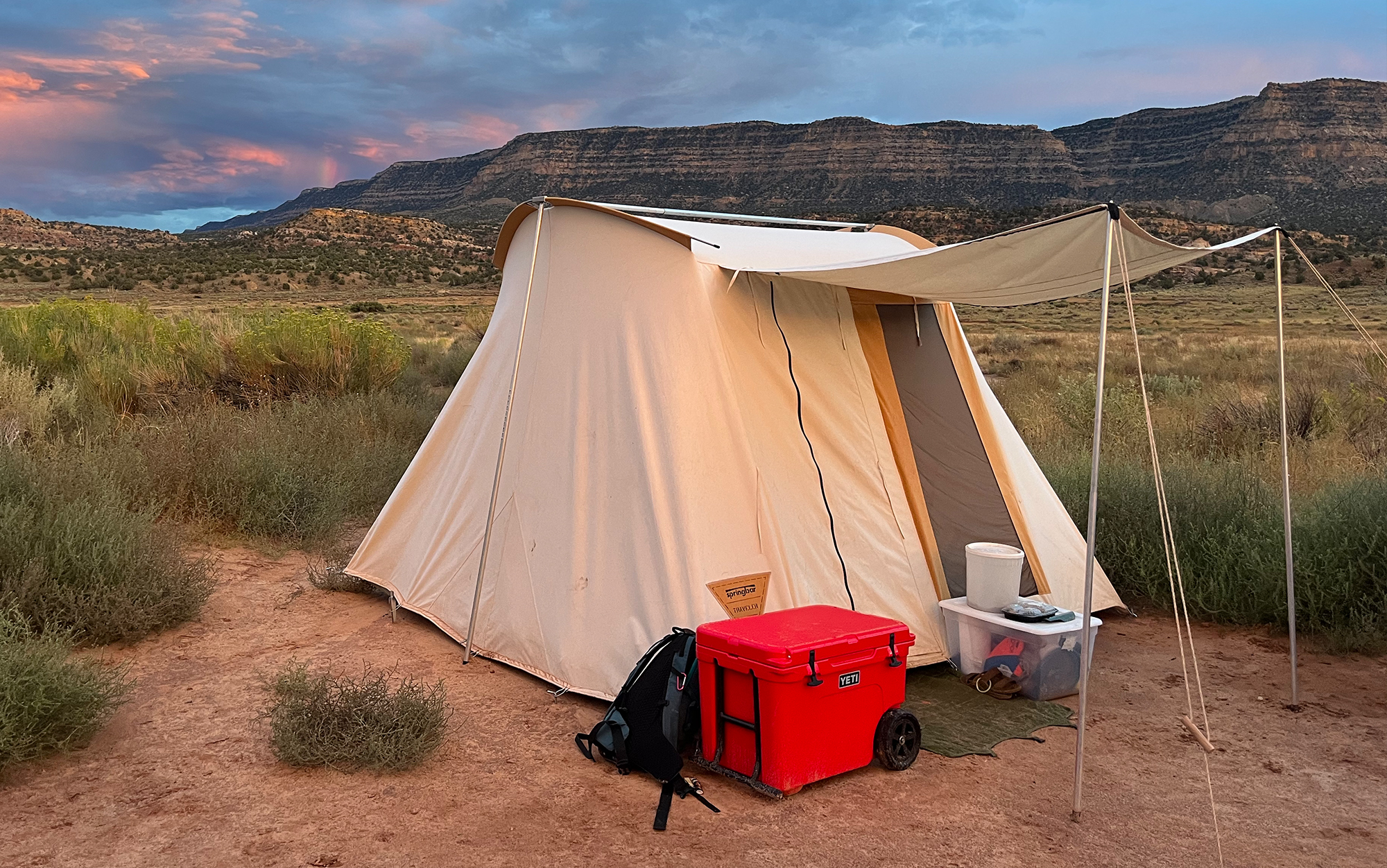 We tested the best canvas tents.