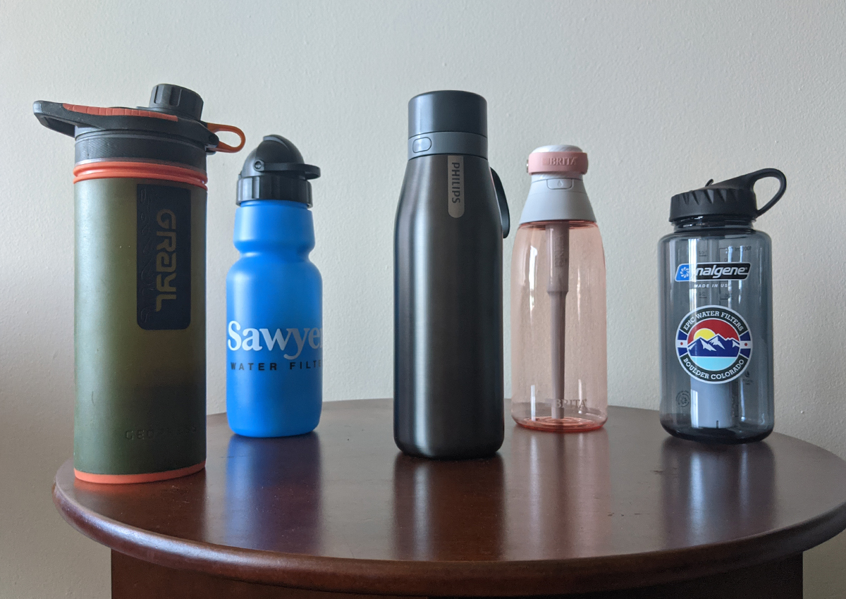 14 best water bottles with filters: shop purifying water bottles