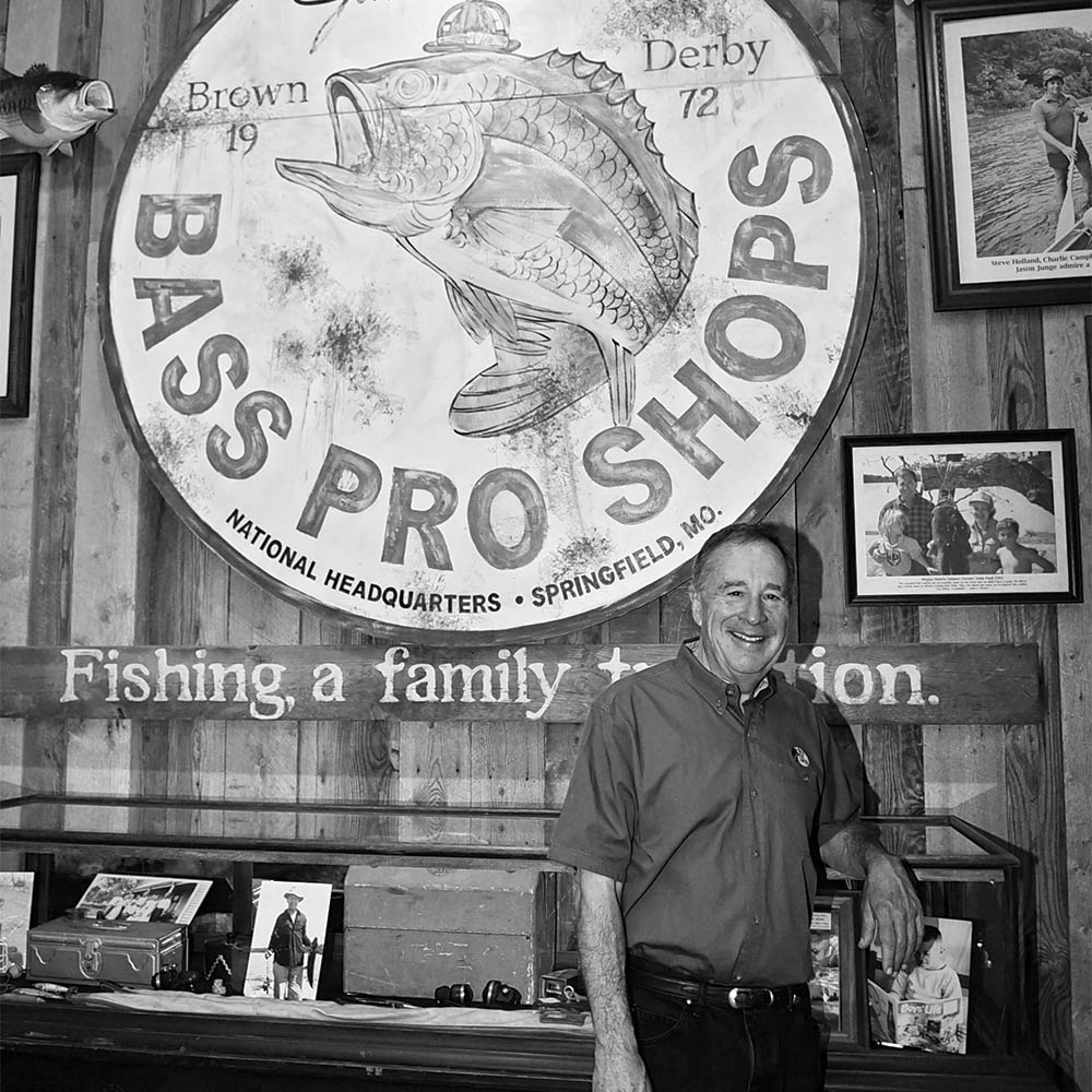 Johnny Morris founder of Bass Pro Shops