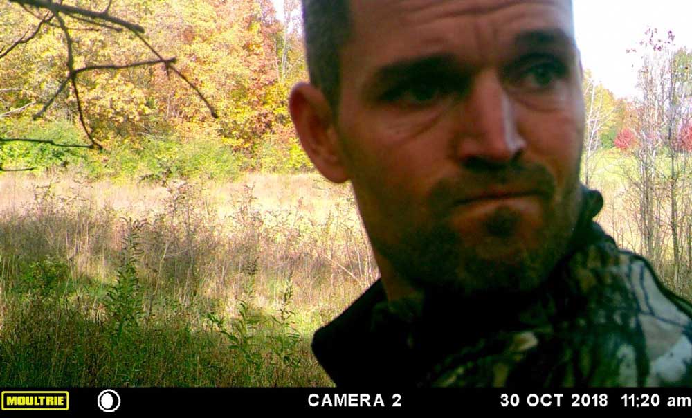 hunter caught on trail cam