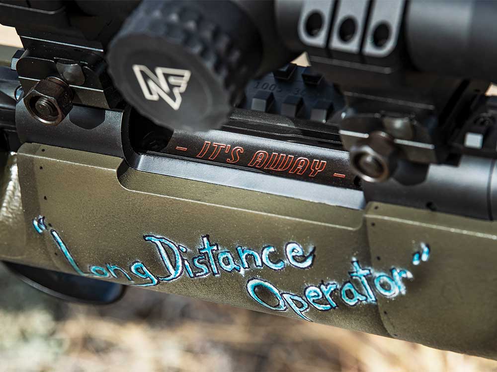 custom paint jobs long range rifles