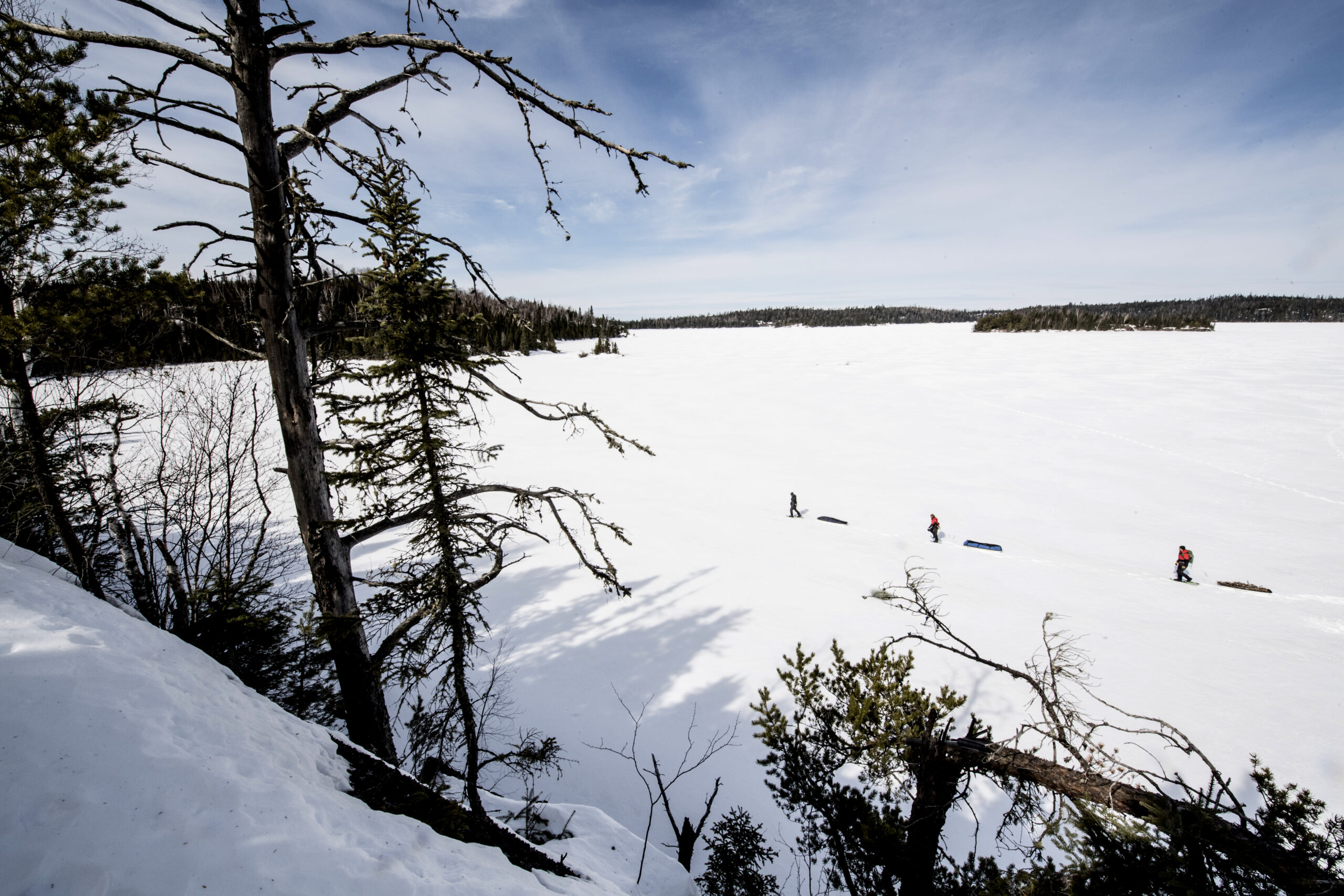 pulk sleds boundary waters