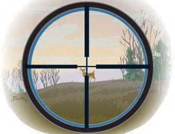 Reticle as a Range Finder
