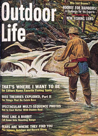 Vintage Outdoor Life Magazine - March, 1966 - Very Good Condition